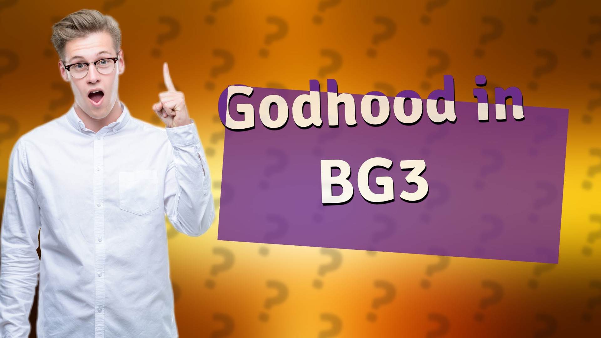 Godhood in BG3