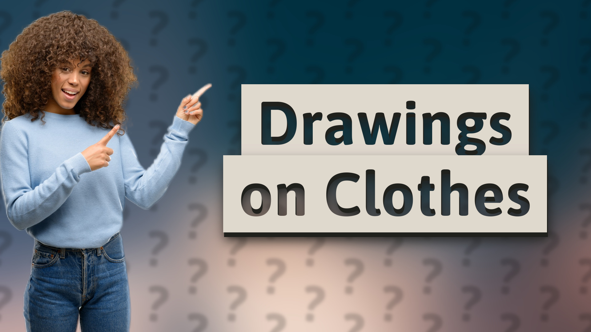 Drawings on Clothes
