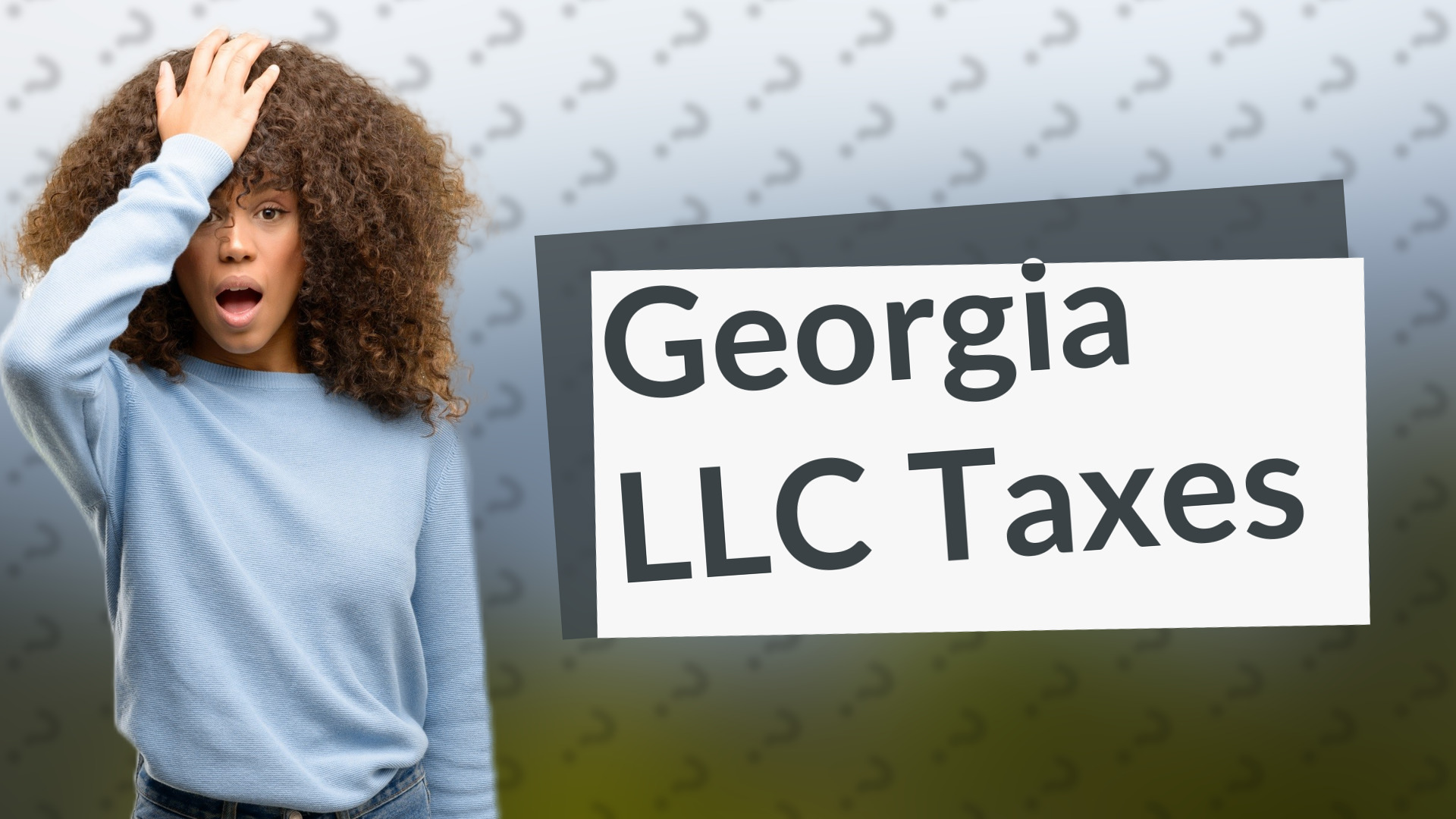 Georgia LLC Taxes