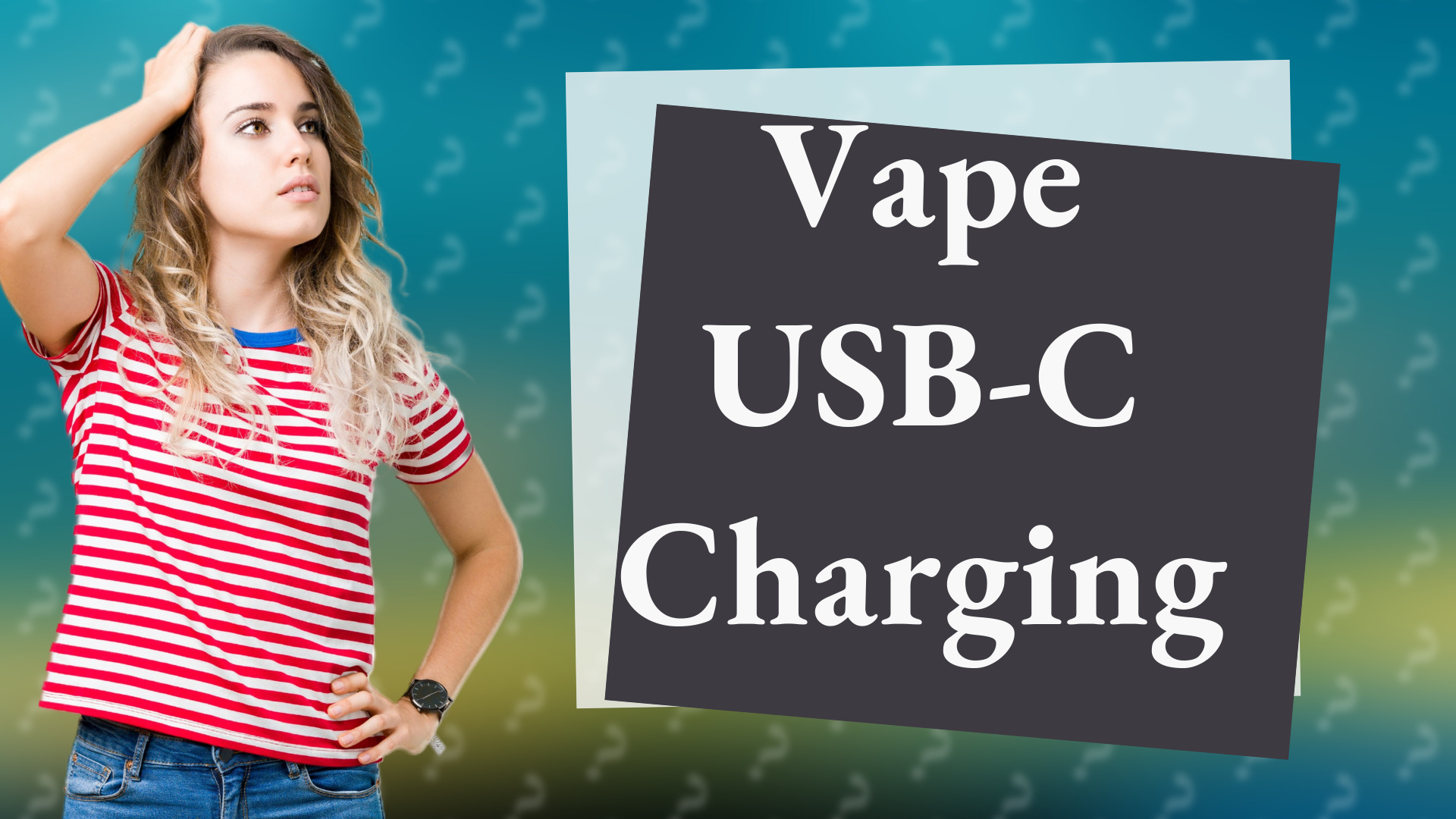 Vape USB-C Charging