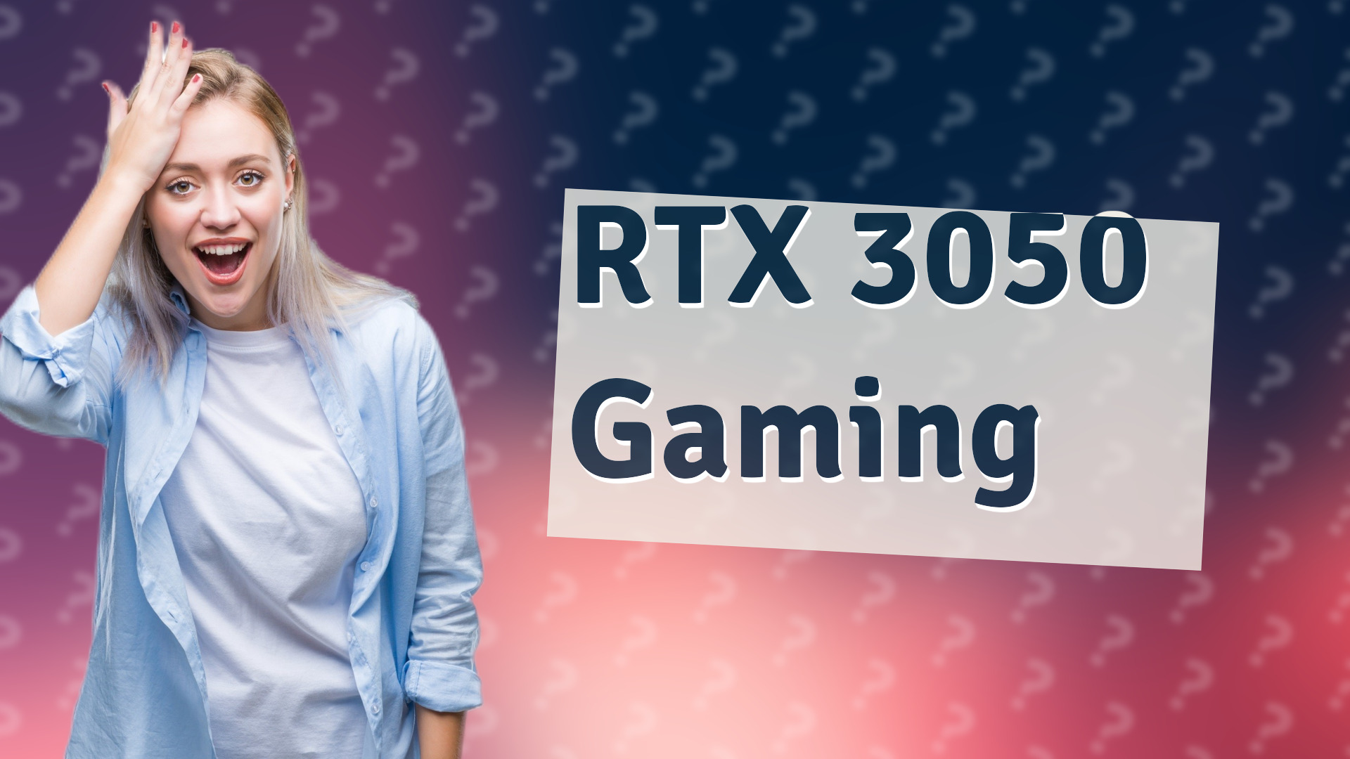RTX 3050 Gaming