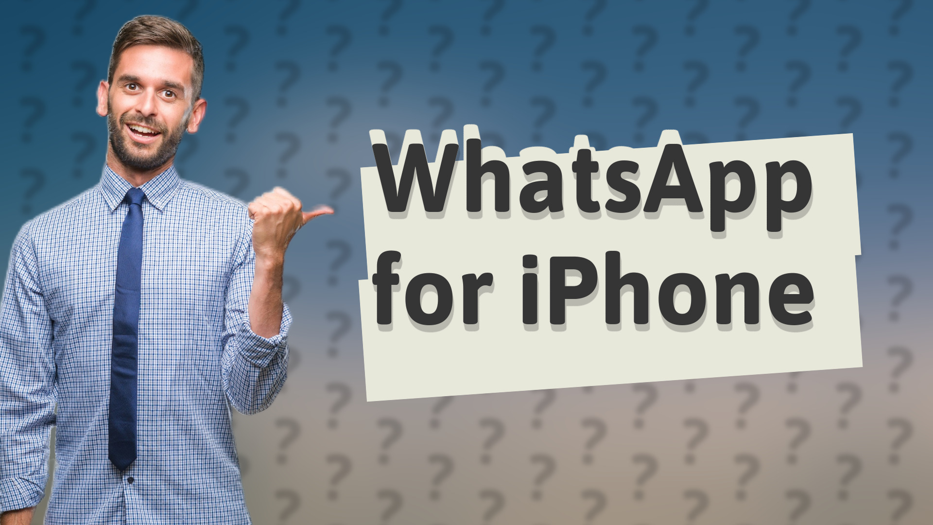 WhatsApp for iPhone