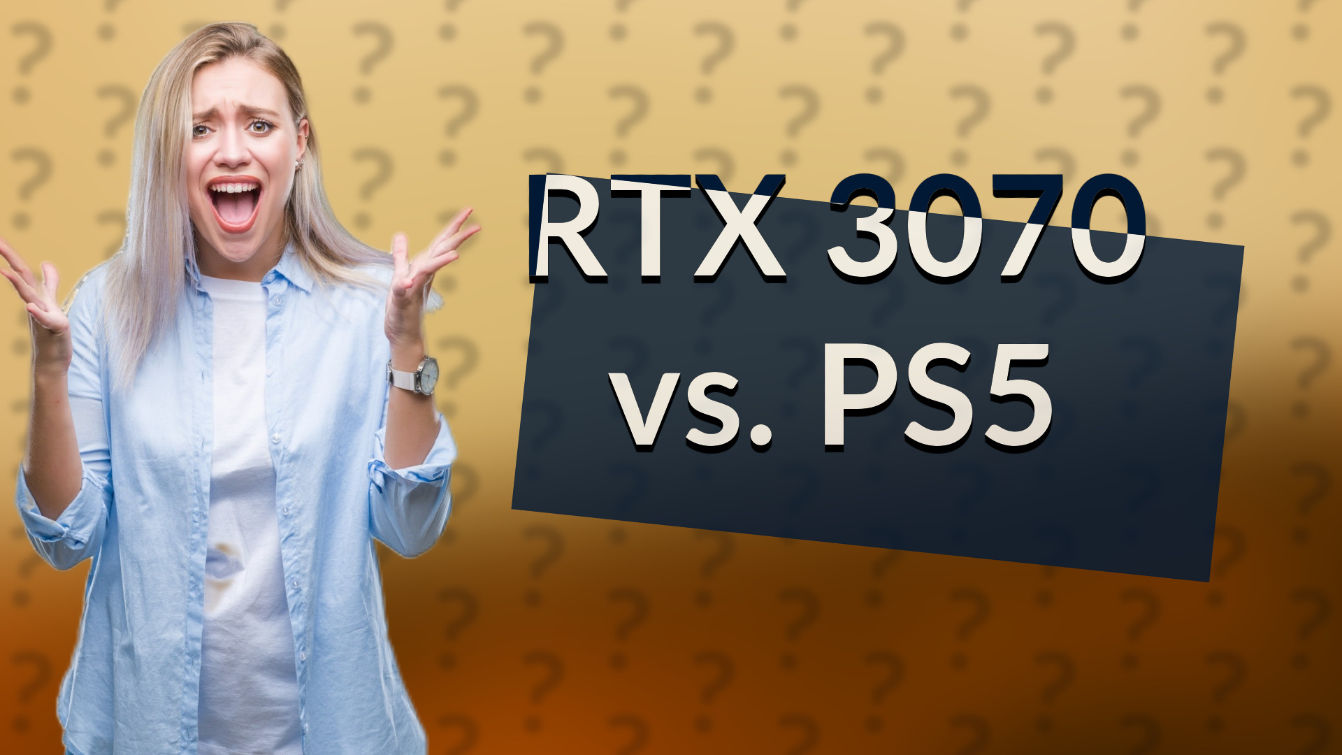 RTX 3070 vs. PS5