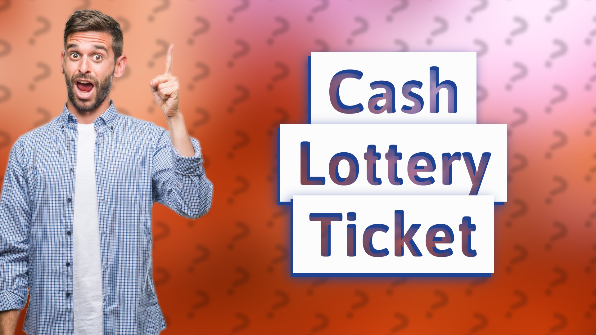 Cash Lottery Ticket