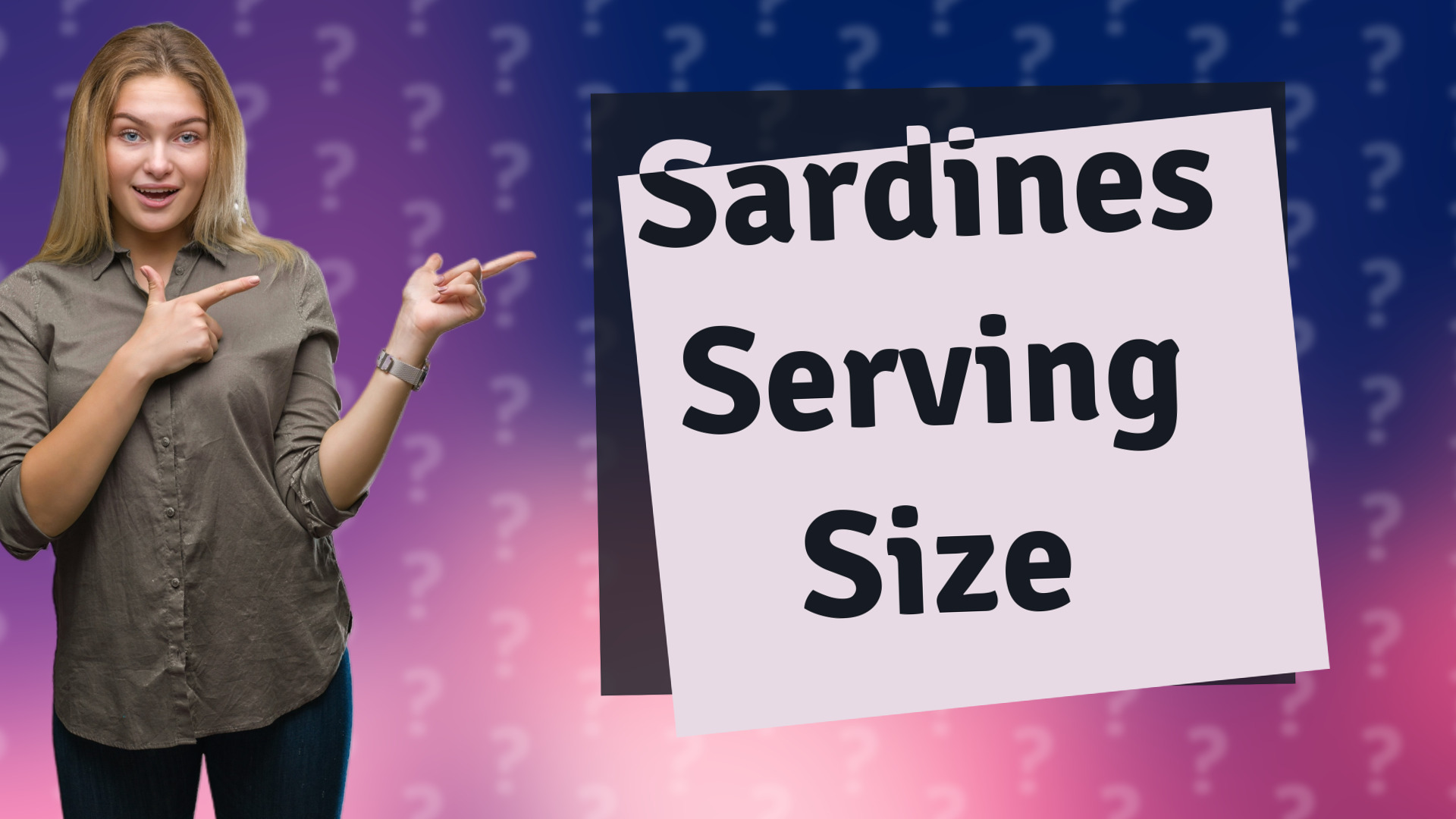 Sardines Serving Size