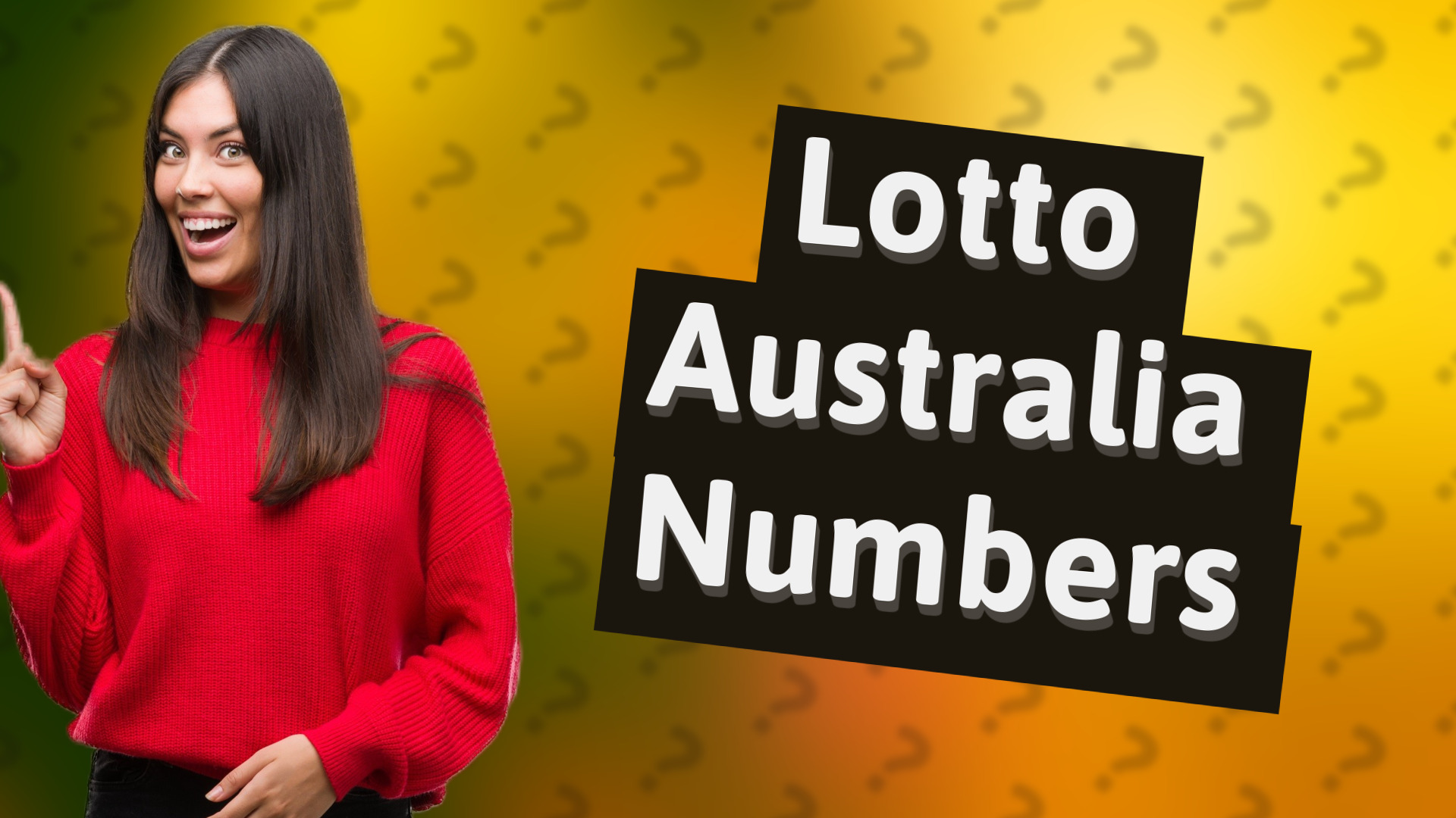 Lotto Australia Numbers