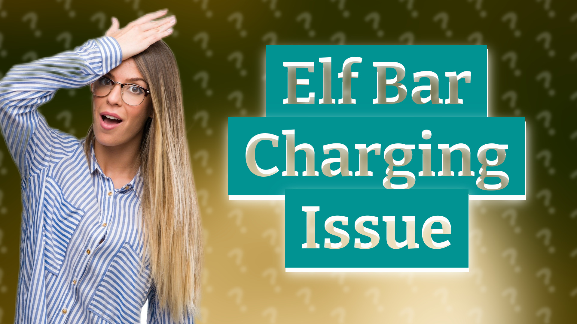 Elf Bar Charging Issue