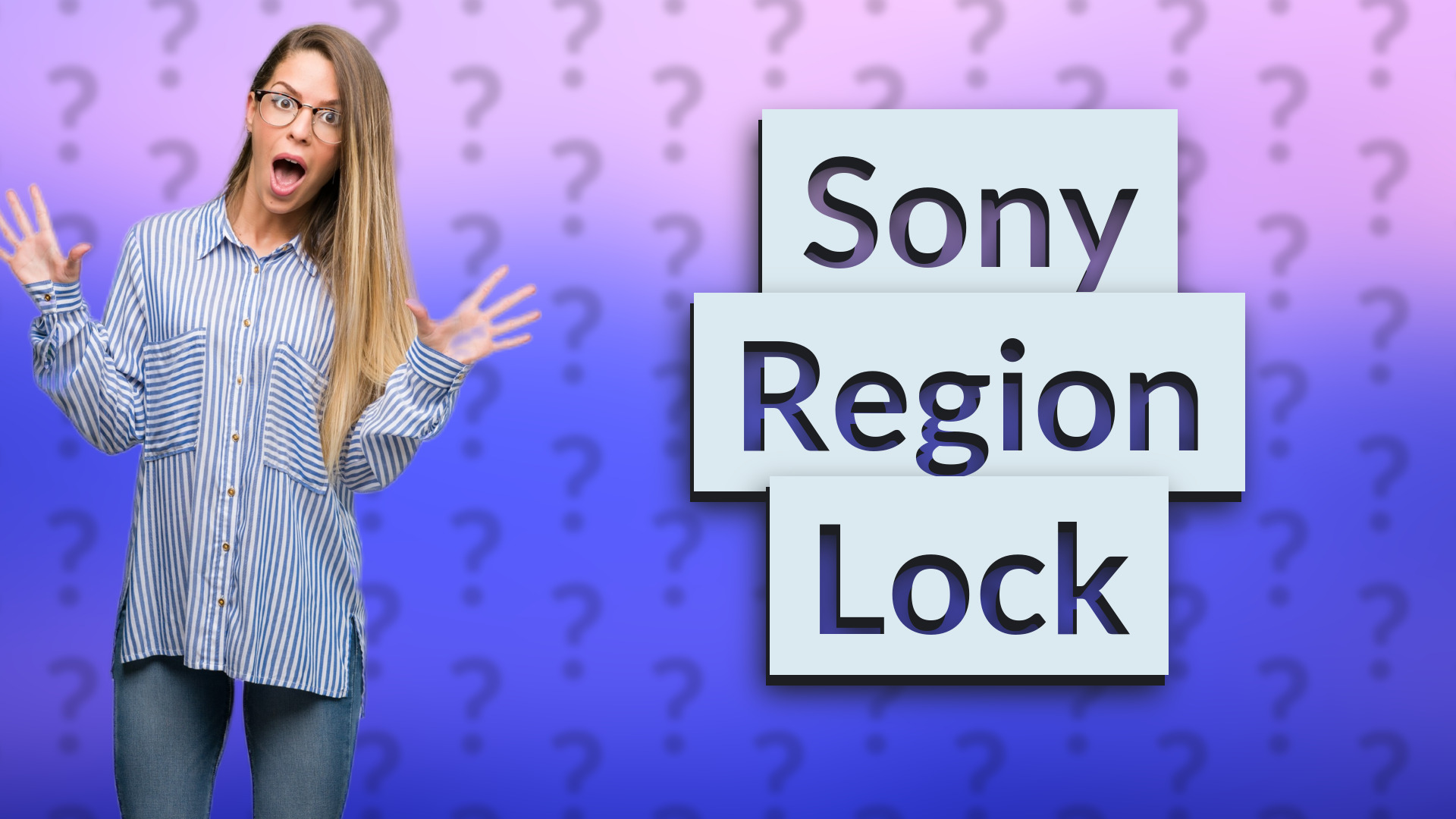 Sony Region Lock