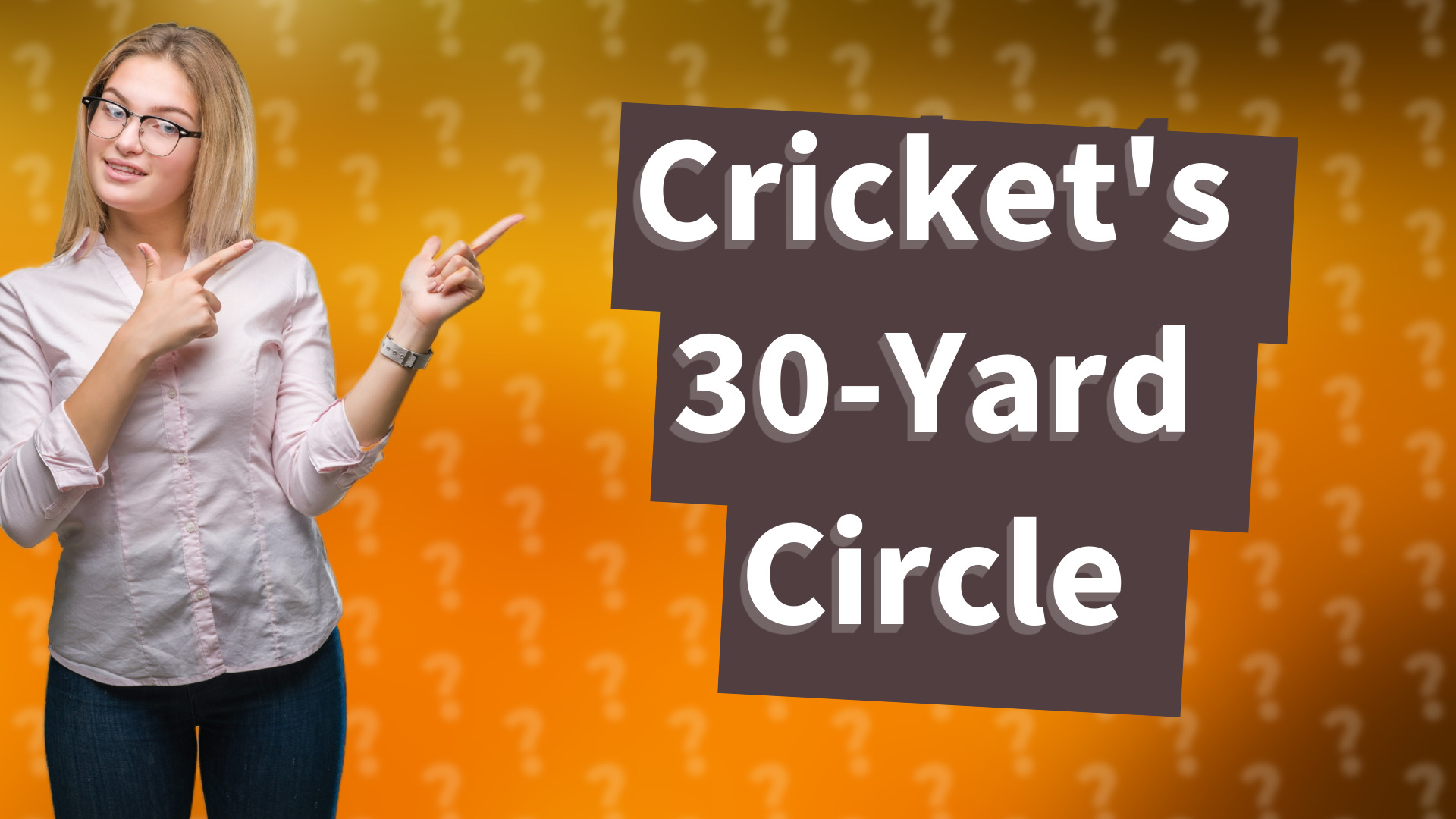 Cricket's 30-Yard Circle