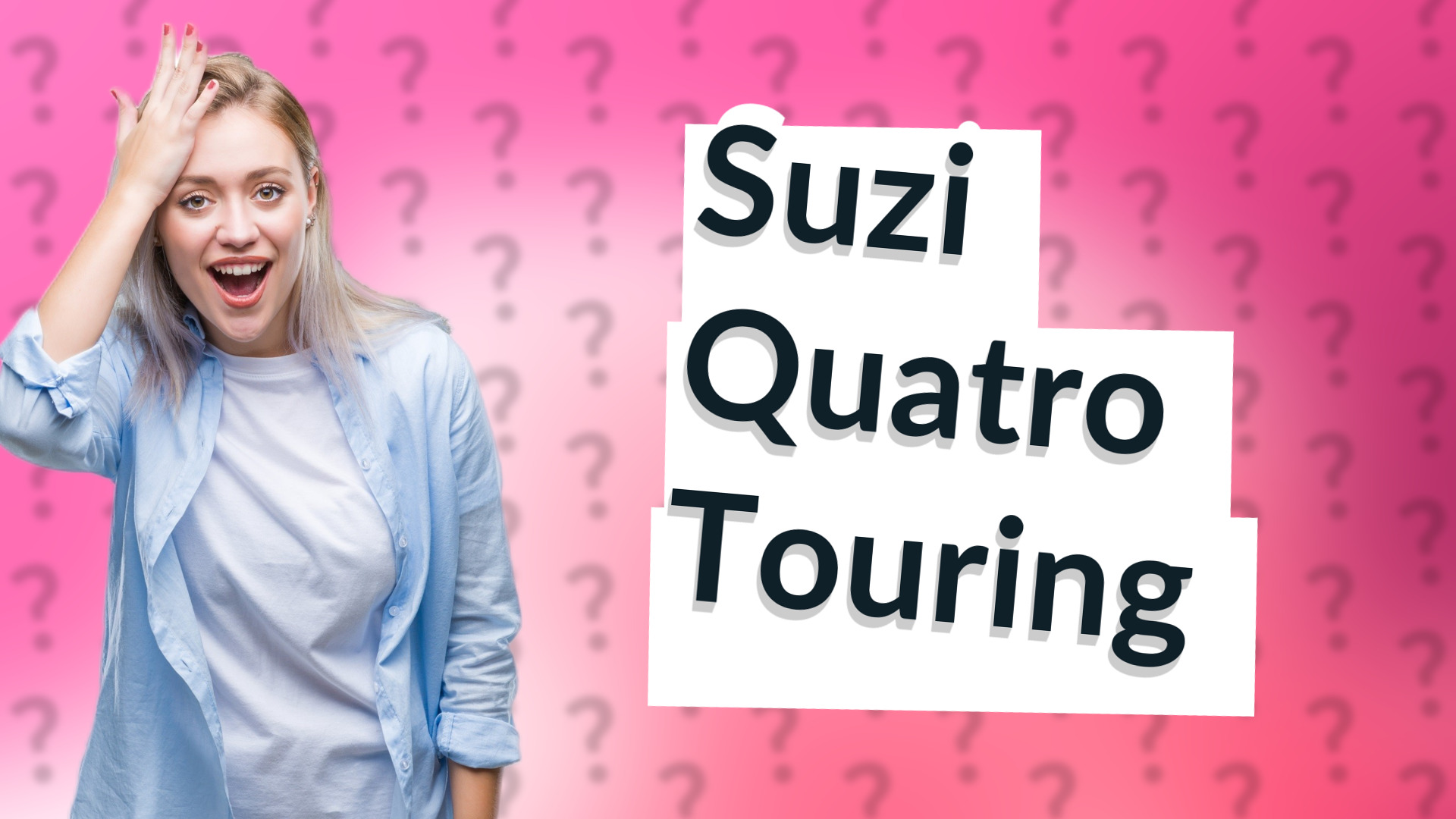 Suzi Quatro Touring