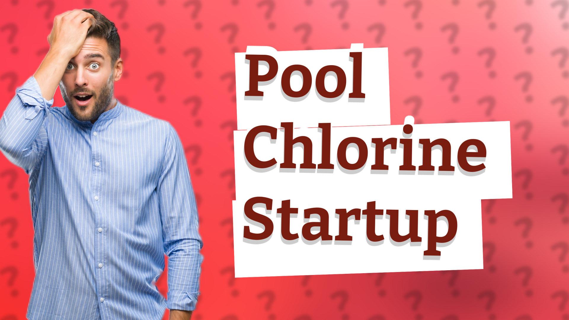 Pool Chlorine Startup