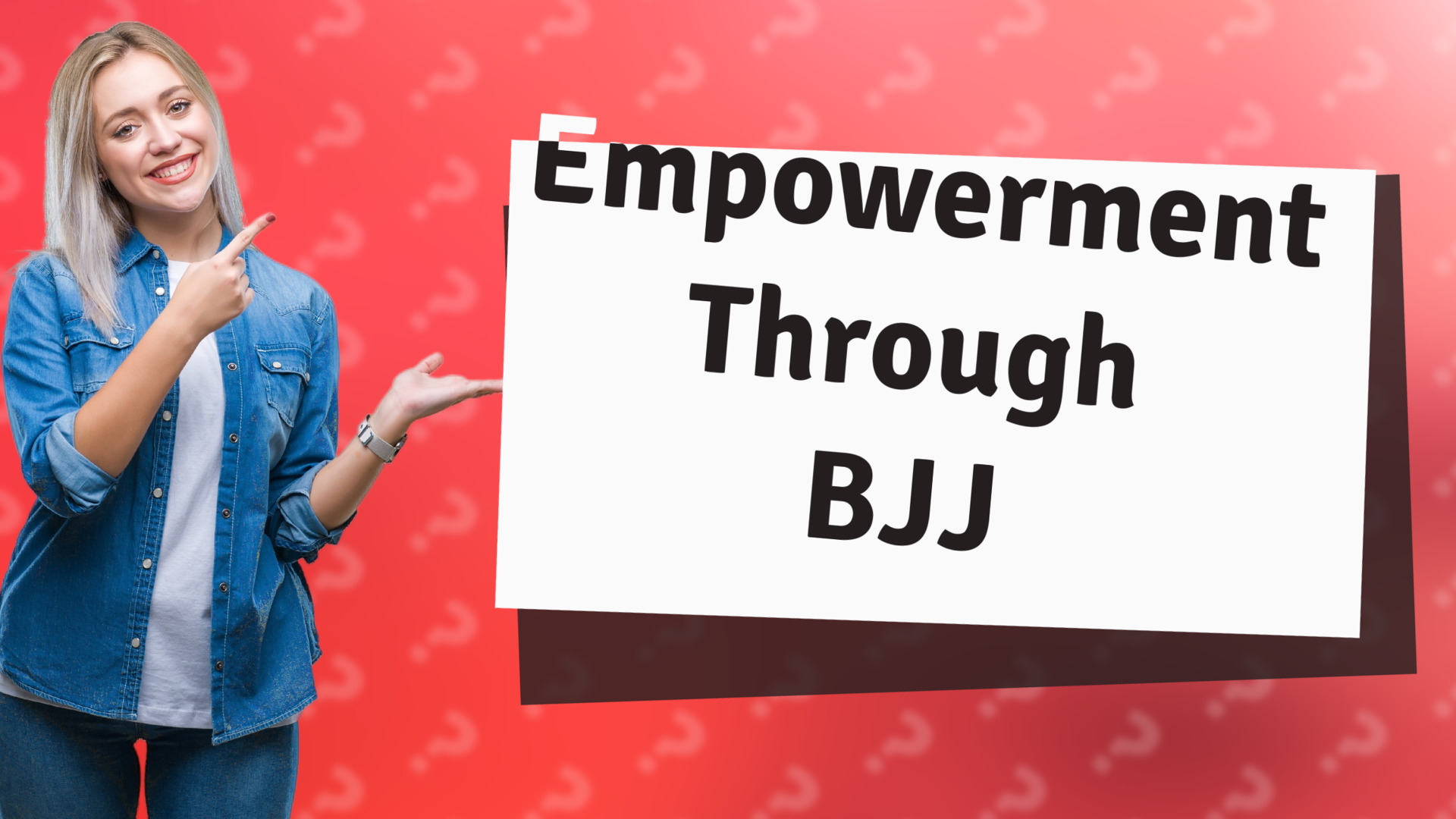 Empowerment Through BJJ