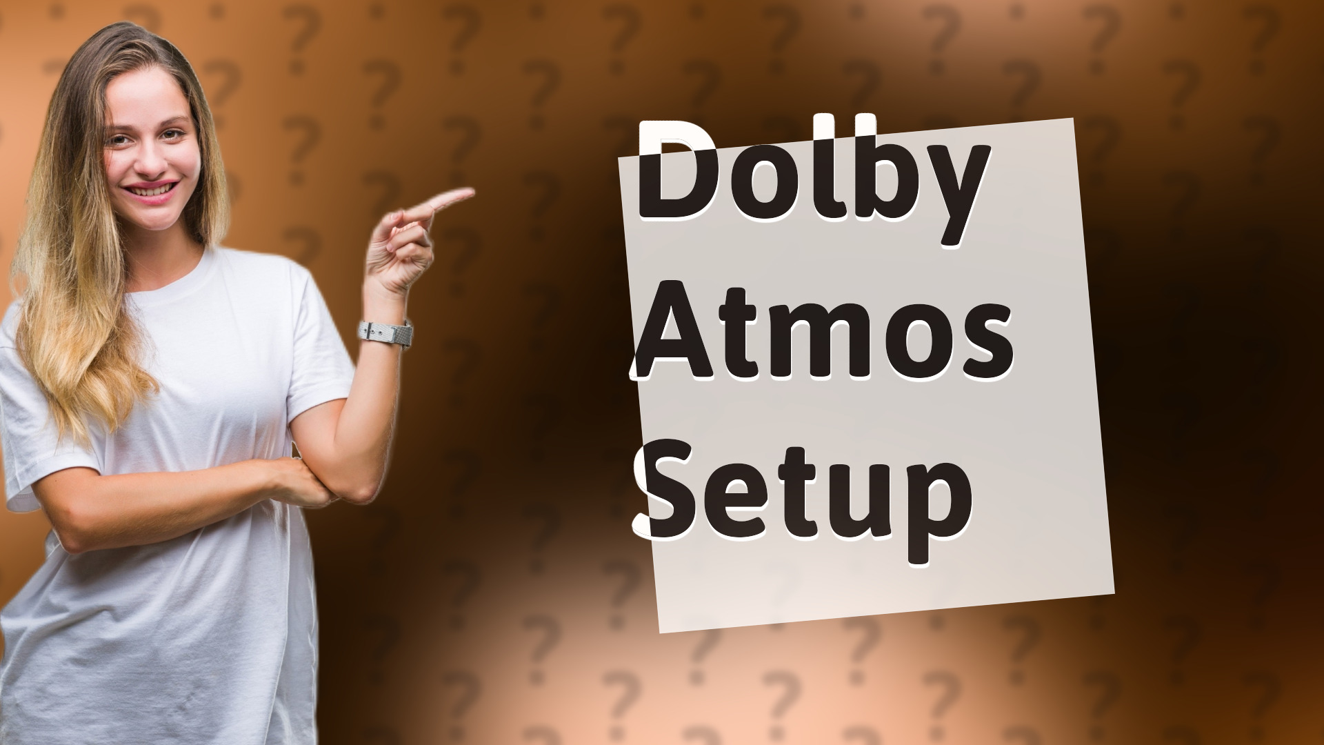 Dolby Atmos Setup