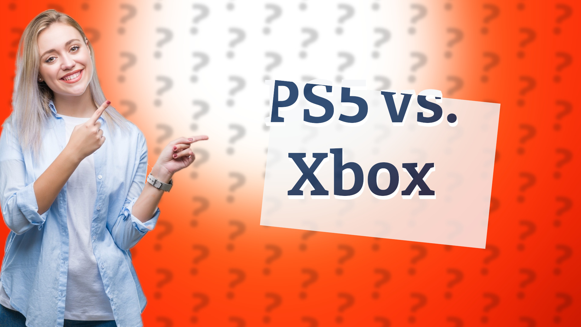 PS5 vs. Xbox