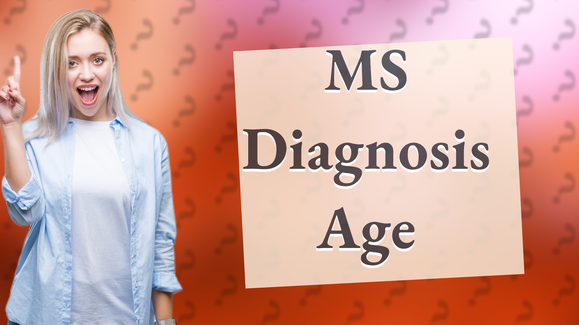 MS Diagnosis Age