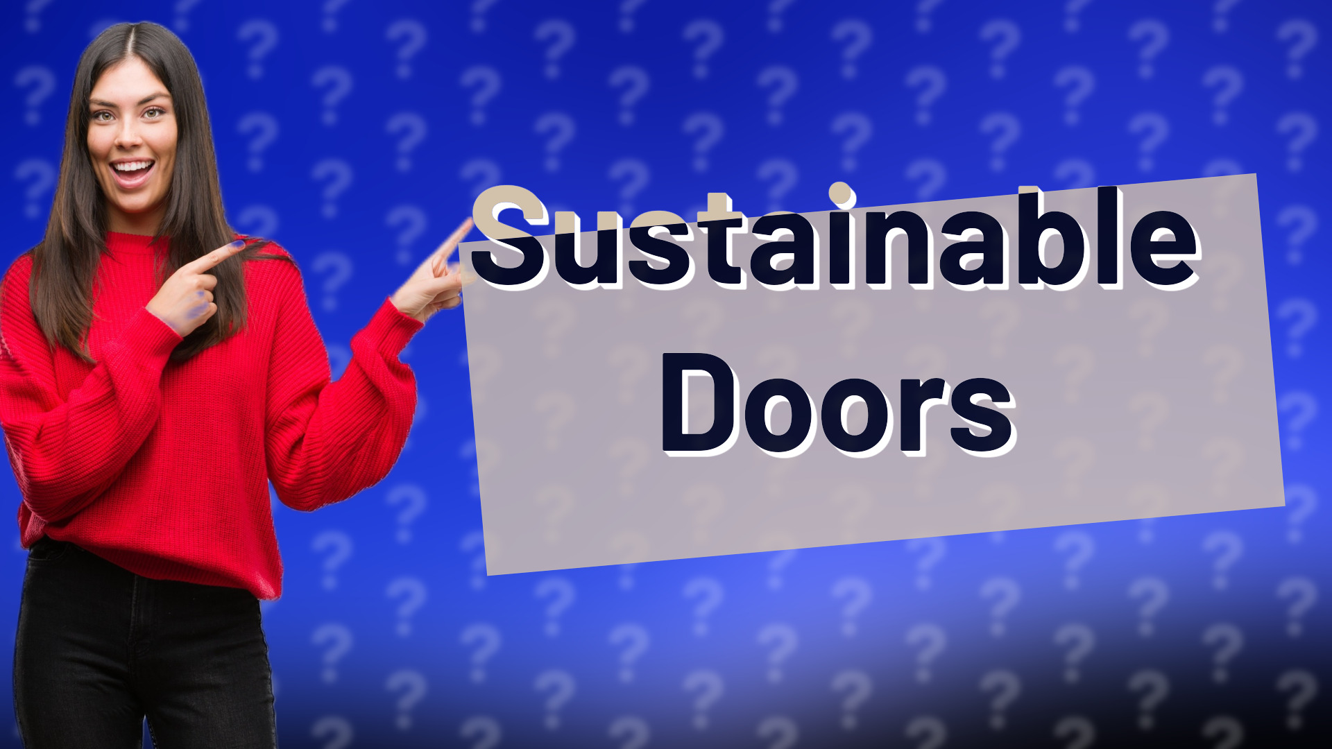 Sustainable Doors