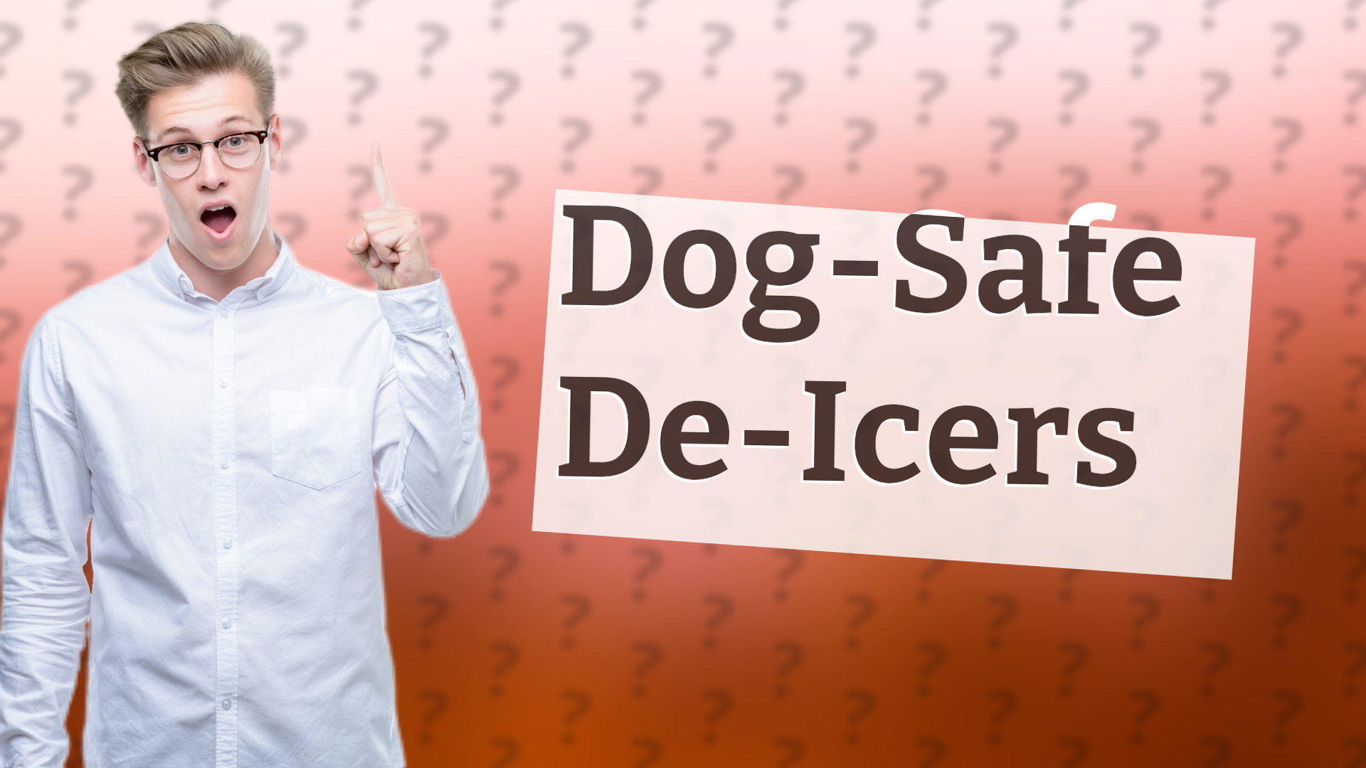 Dog-Safe De-Icers