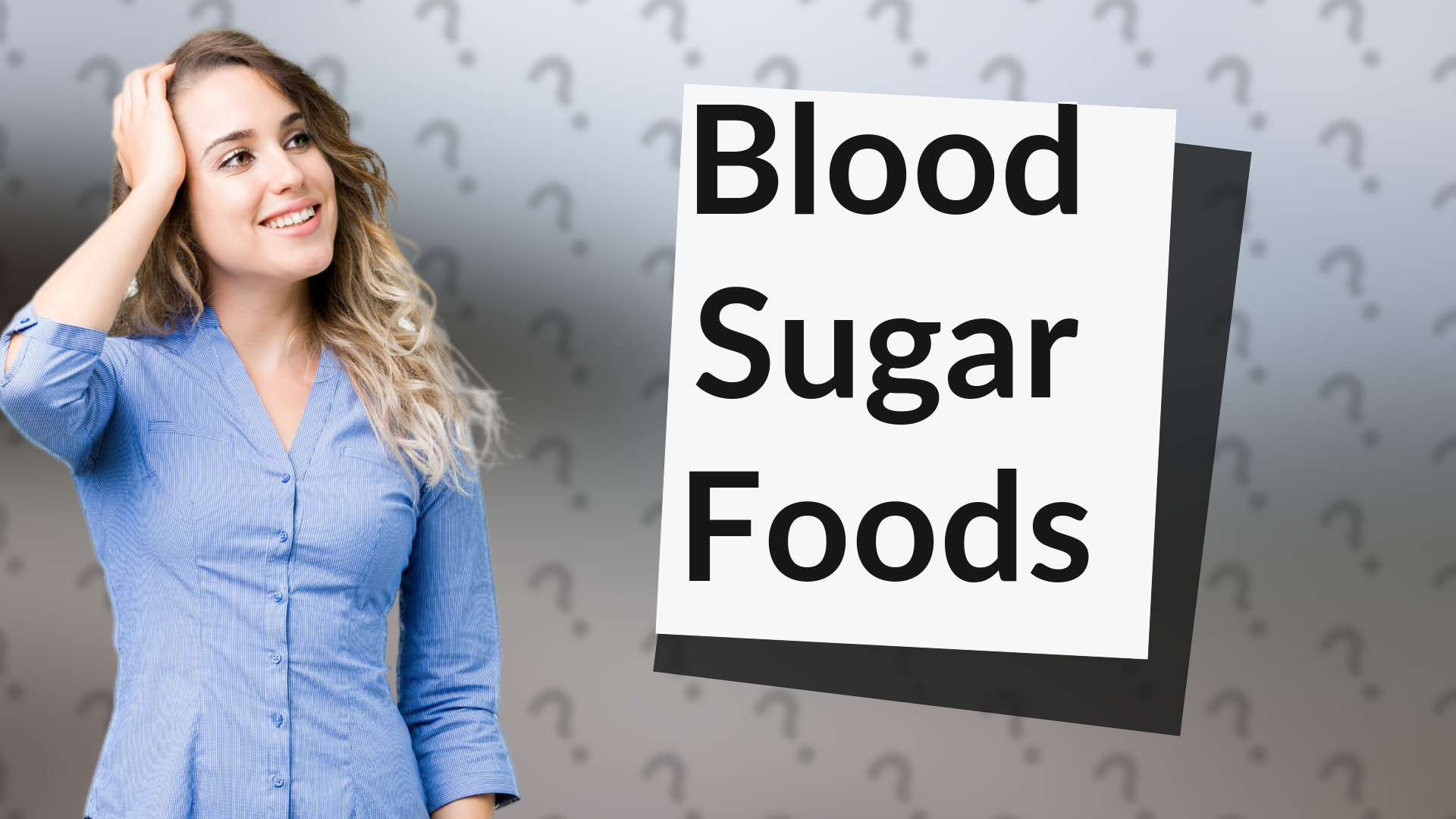 Blood Sugar Foods