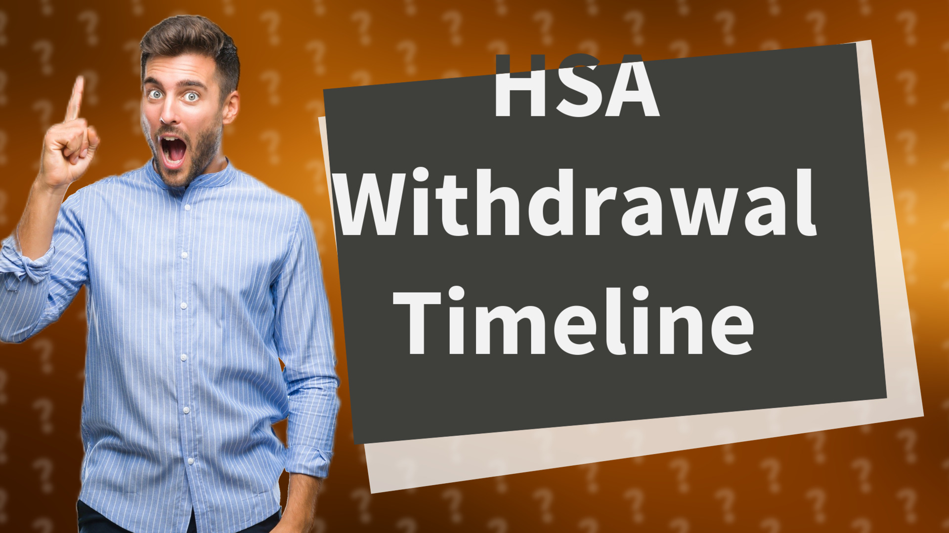 HSA Withdrawal Timeline