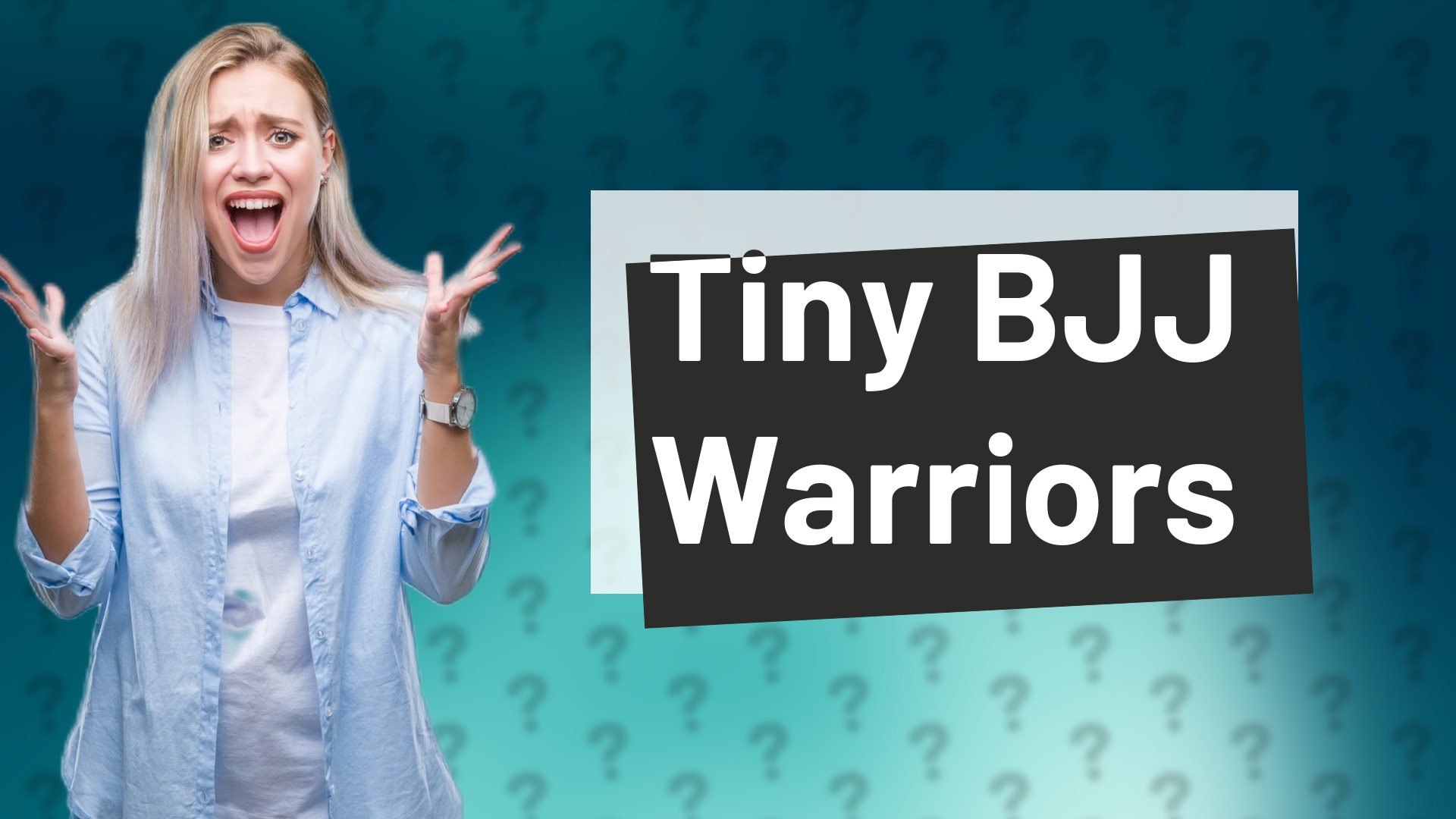 Tiny BJJ Warriors