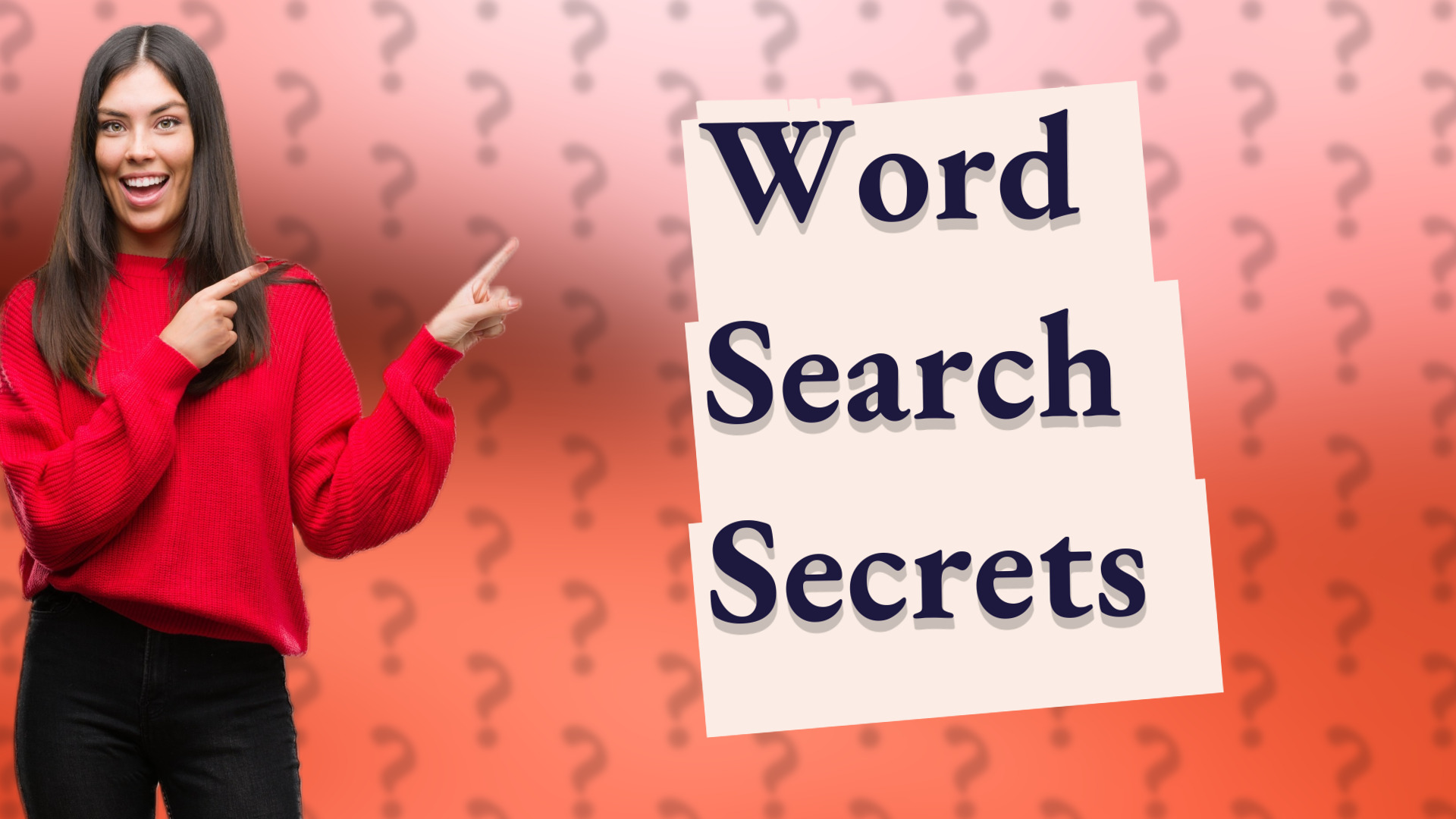 Word Search Secrets