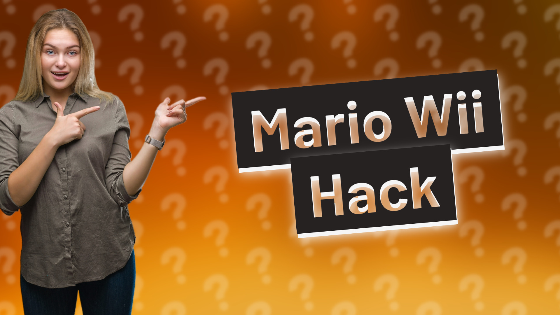 Mario Wii Hack