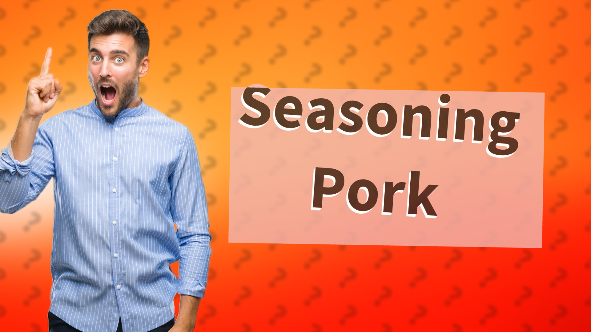 Seasoning Pork