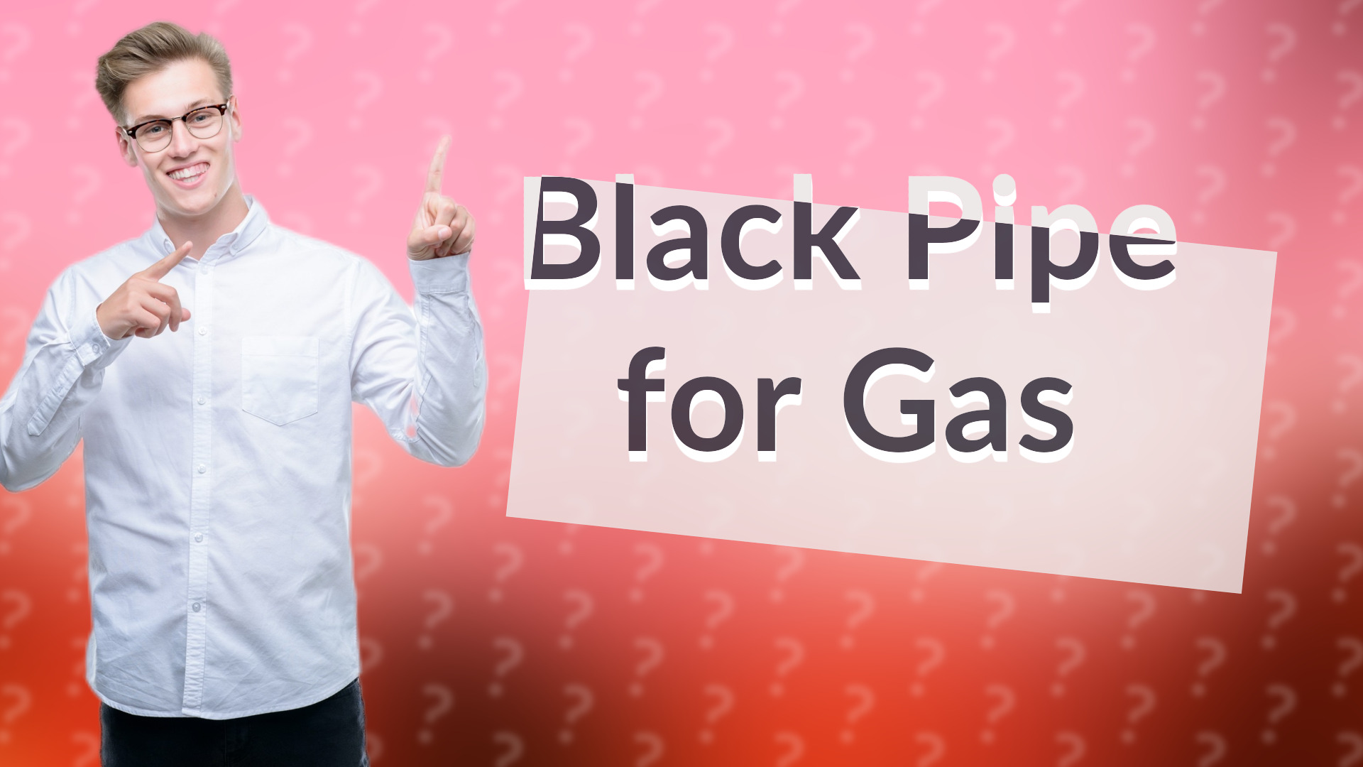 Black Pipe for Gas