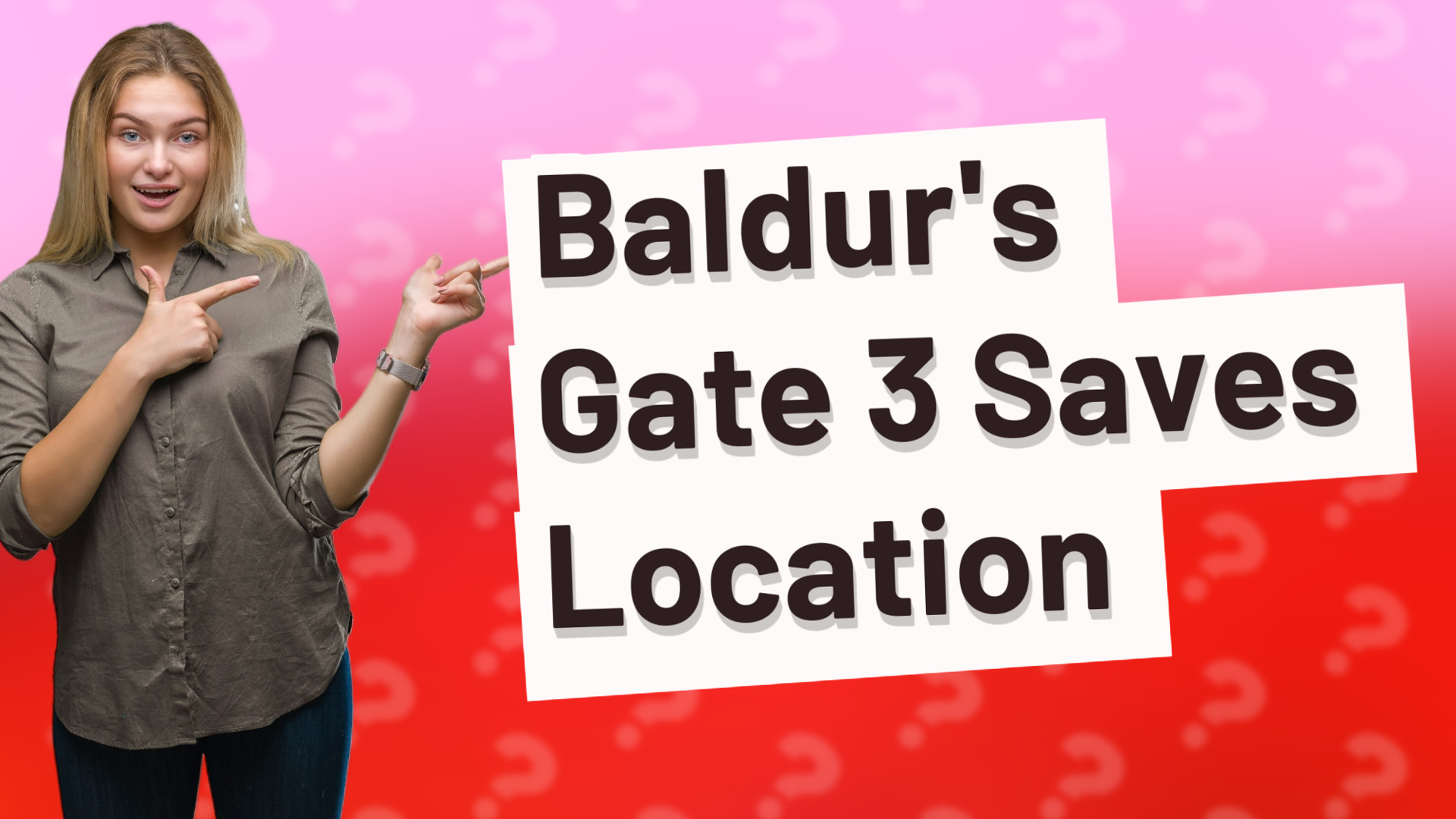 Baldur's Gate 3 Saves Location