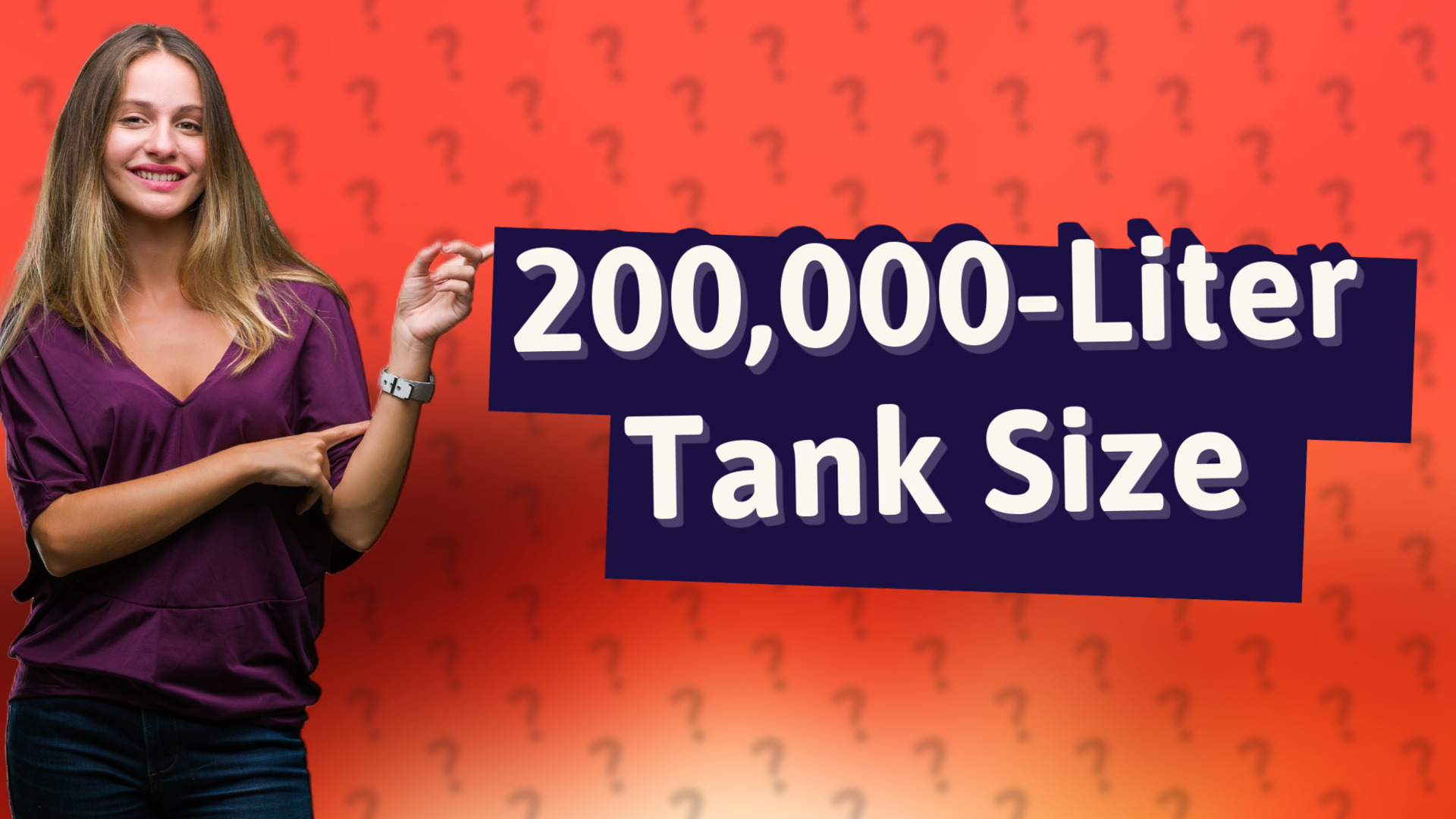 200,000-Liter Tank Size