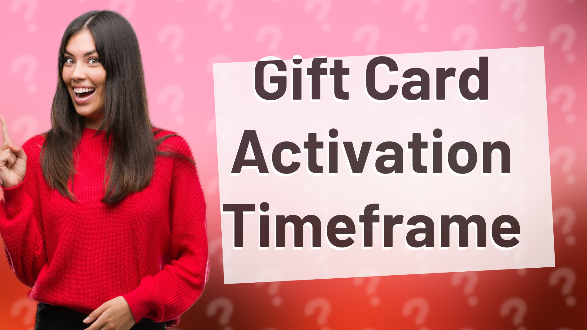 Gift Card Activation Timeframe