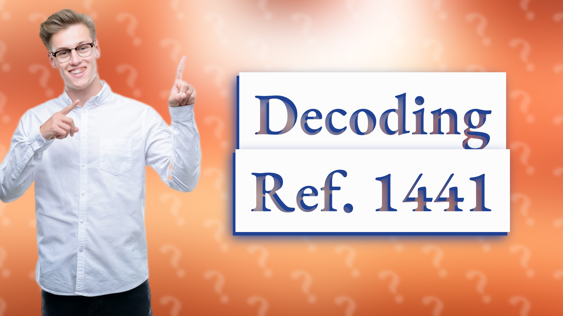 Decoding Ref. 1441