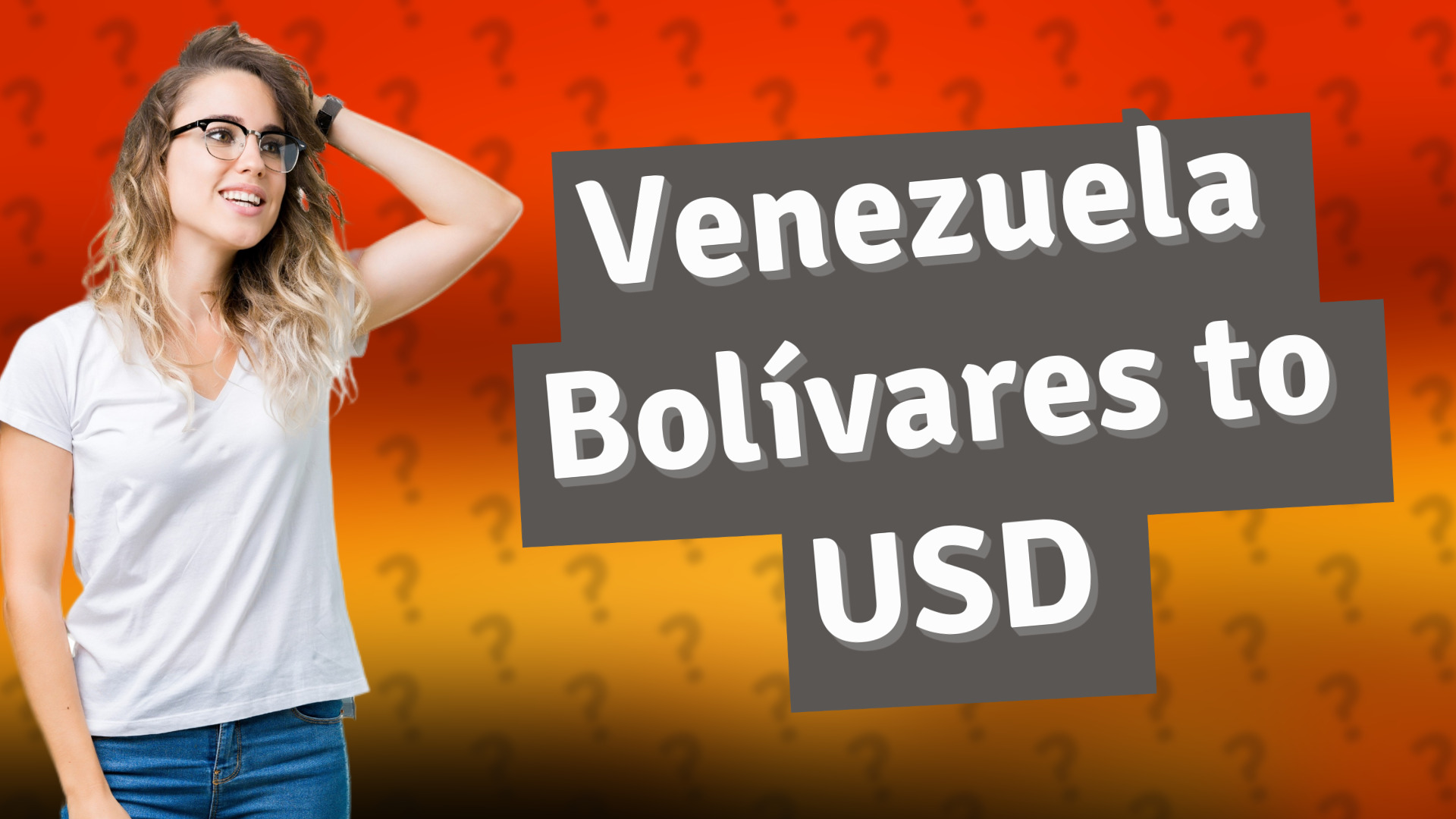 Venezuela Bolívares to USD