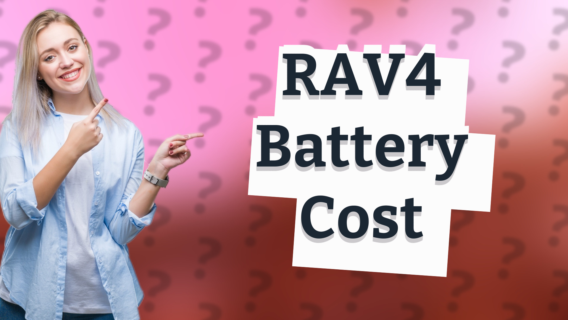 RAV4 Battery Cost