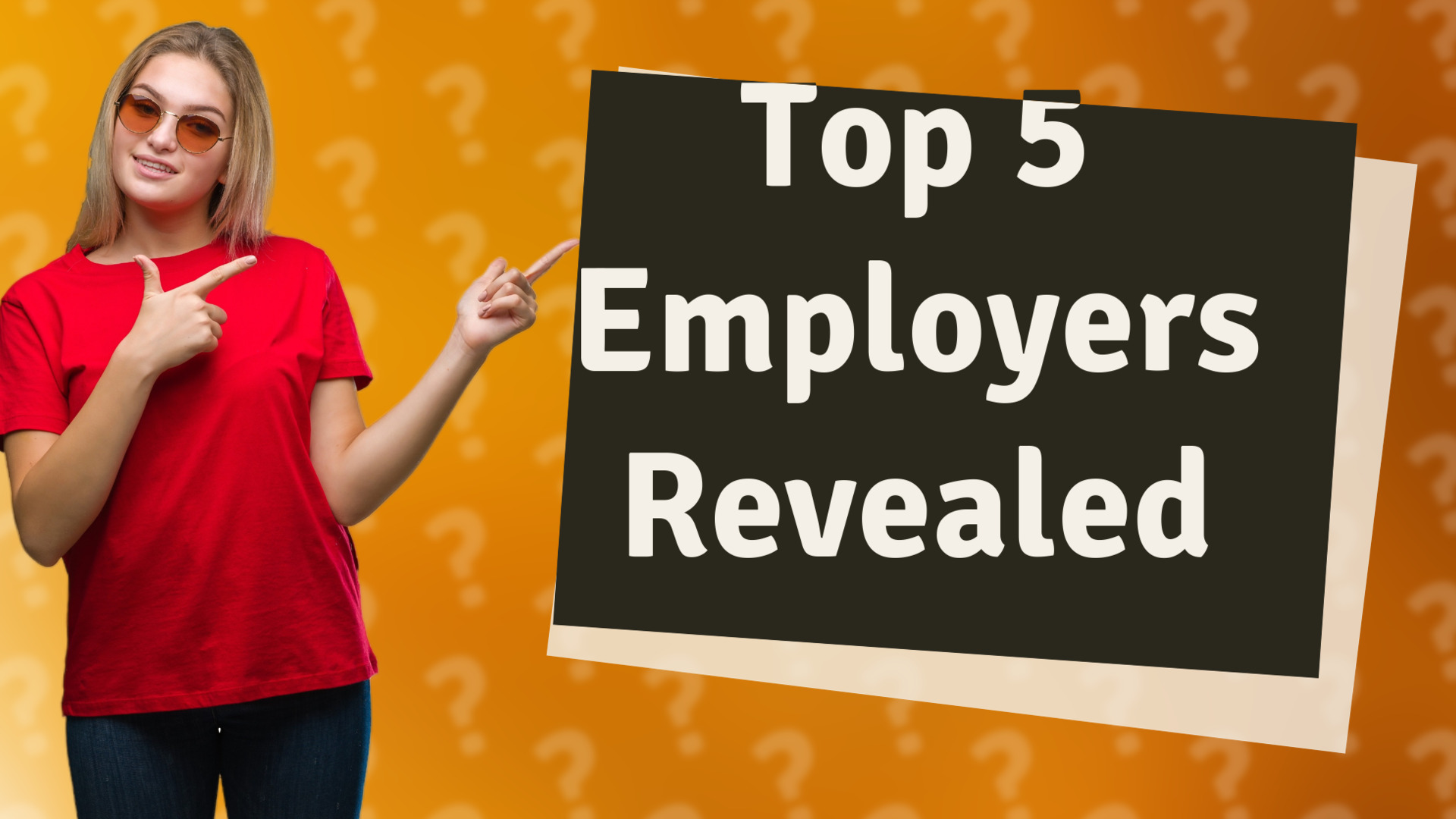 Top 5 Employers Revealed