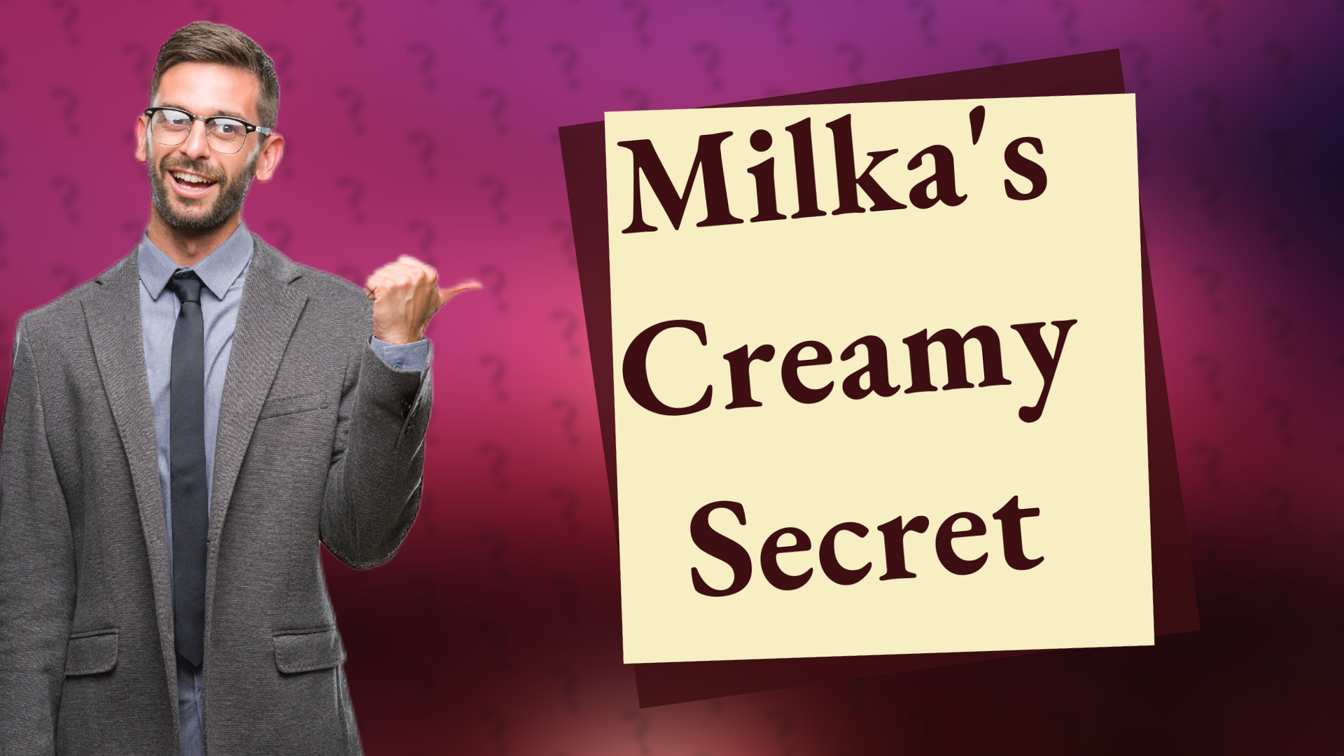 Milka's Creamy Secret