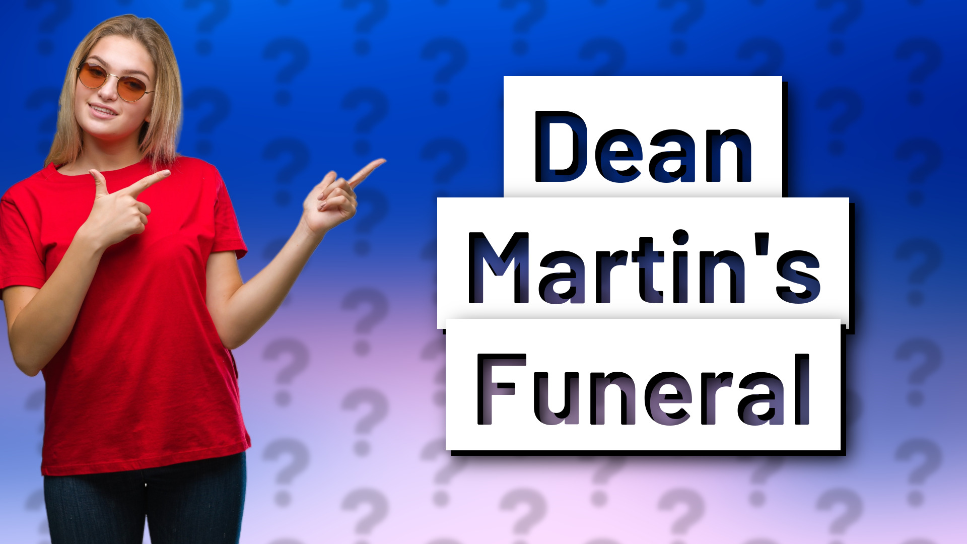 Dean Martin's Funeral