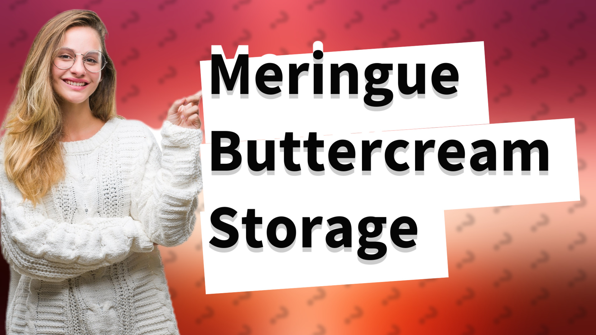 Meringue Buttercream Storage