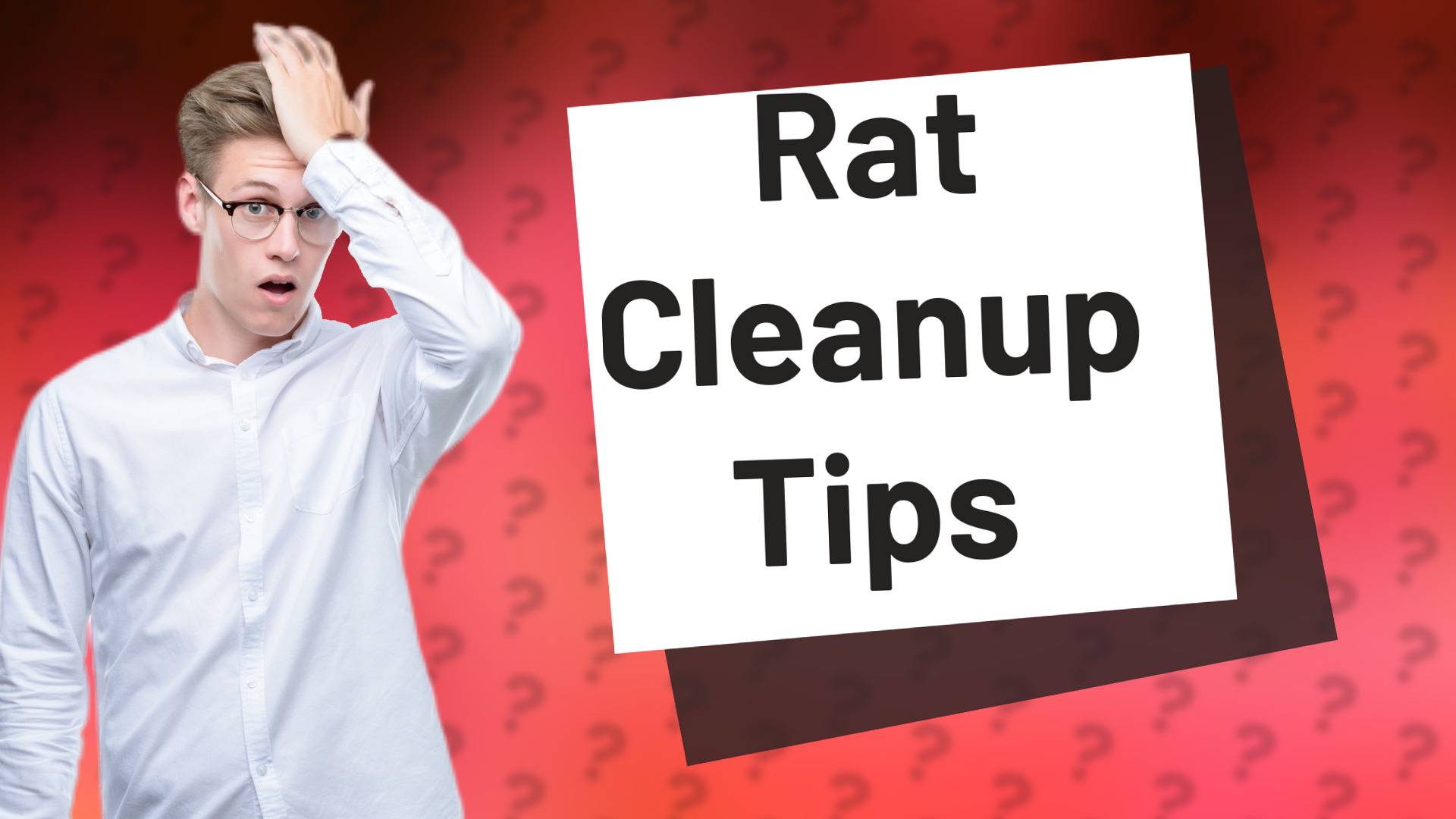 Rat Cleanup Tips