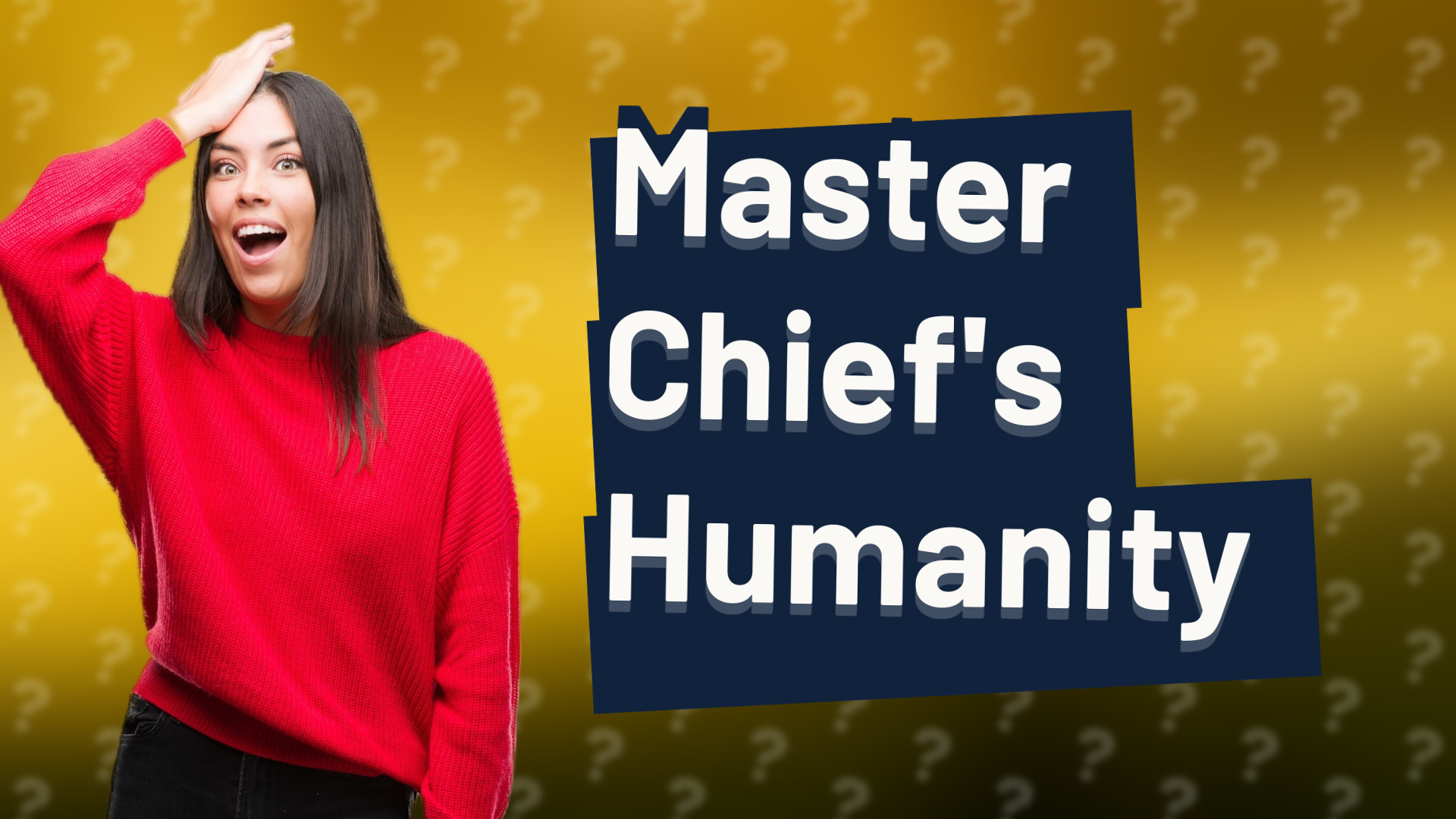 Master Chief's Humanity