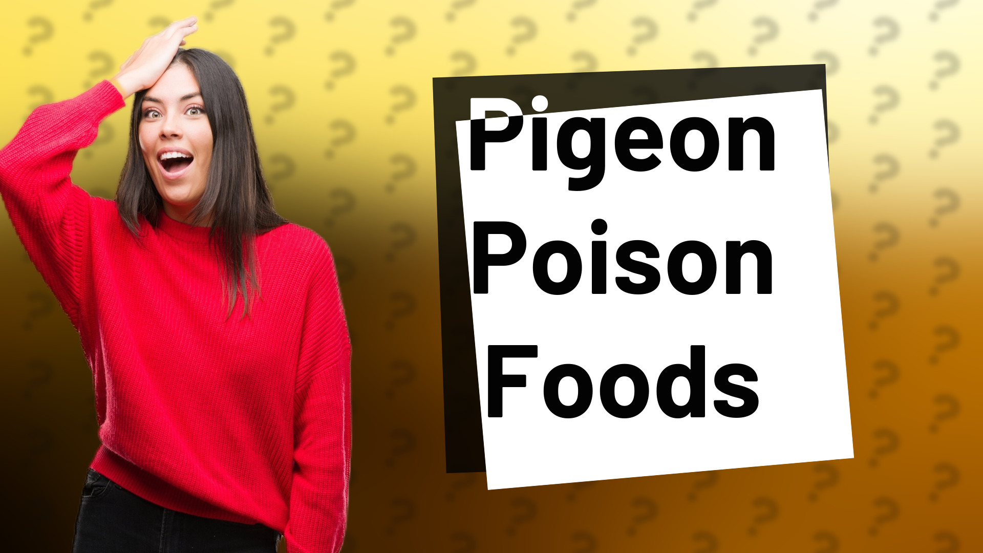 Pigeon Poison Foods