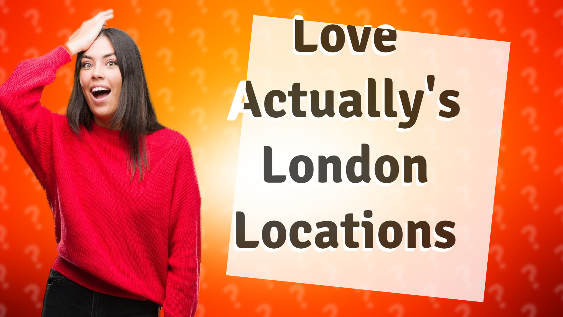Love Actually's London Locations