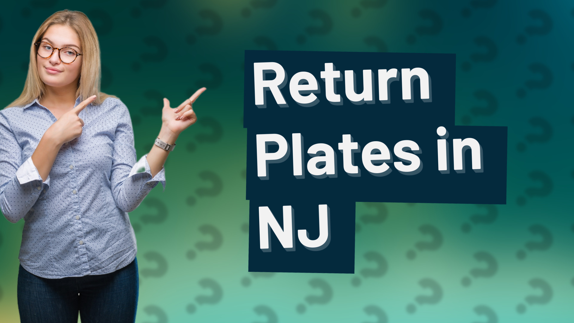 Return Plates in NJ