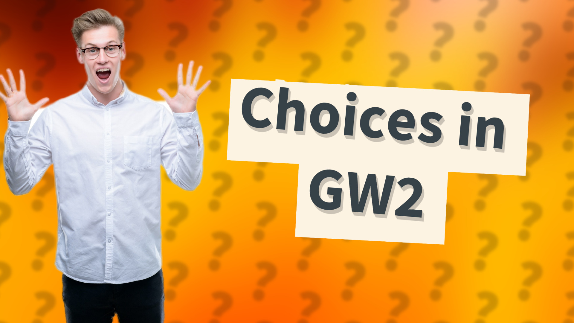 Choices in GW2