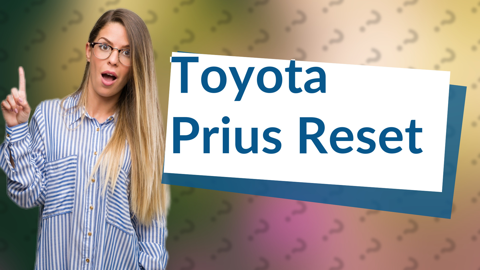 Toyota Prius Reset