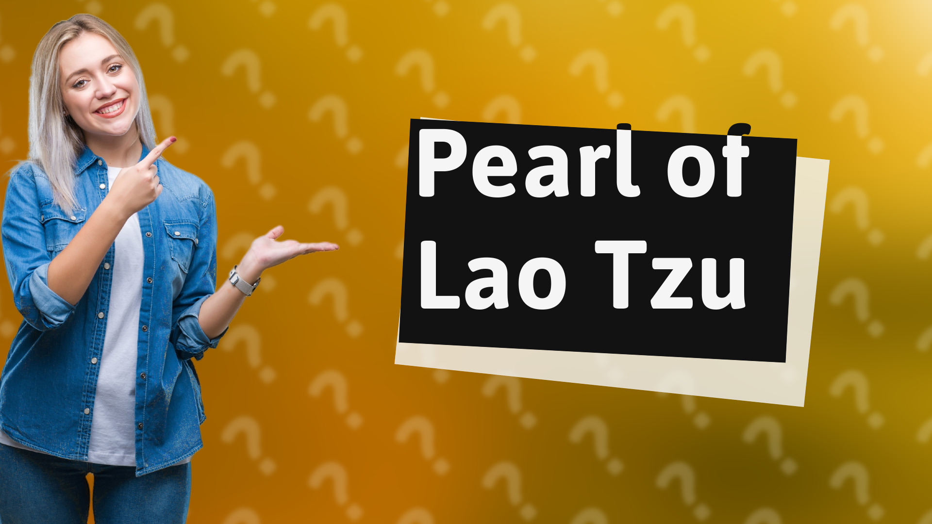 Pearl of Lao Tzu