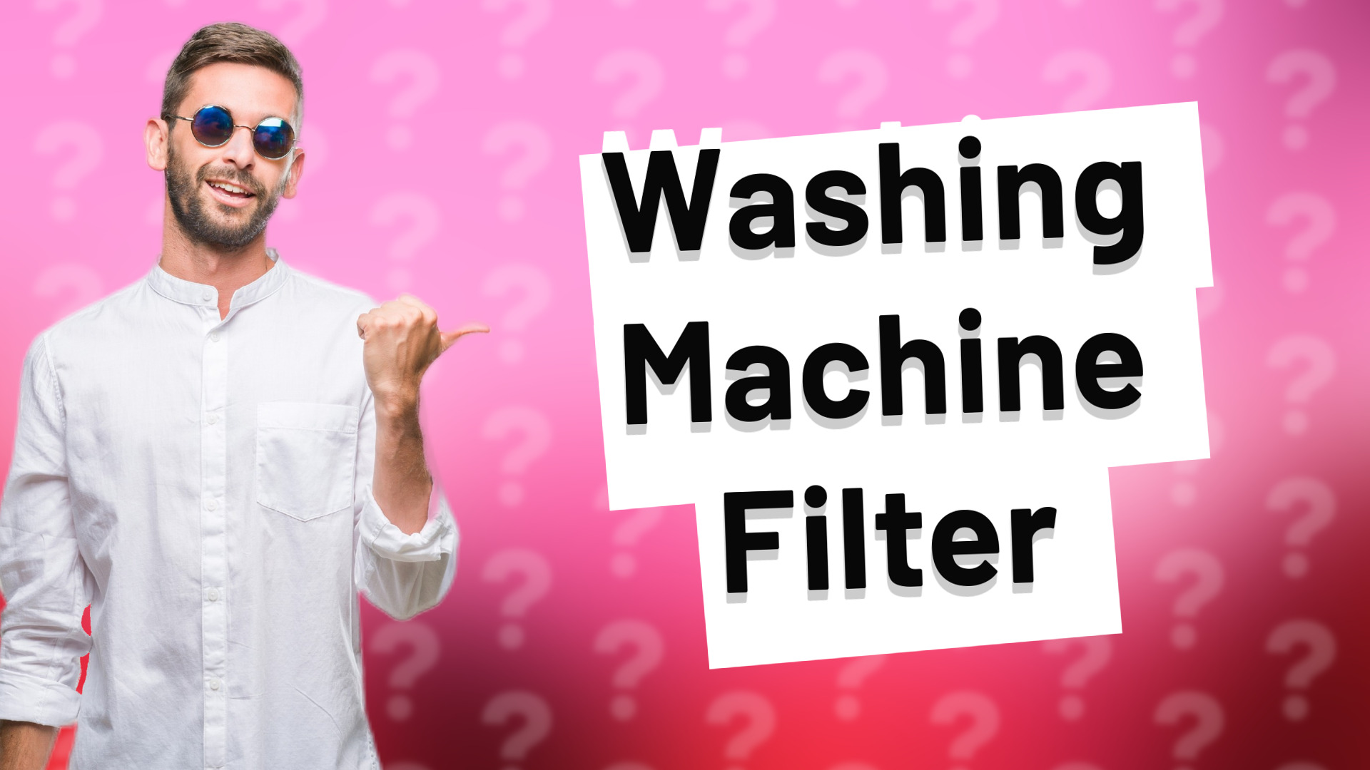 Washing Machine Filter