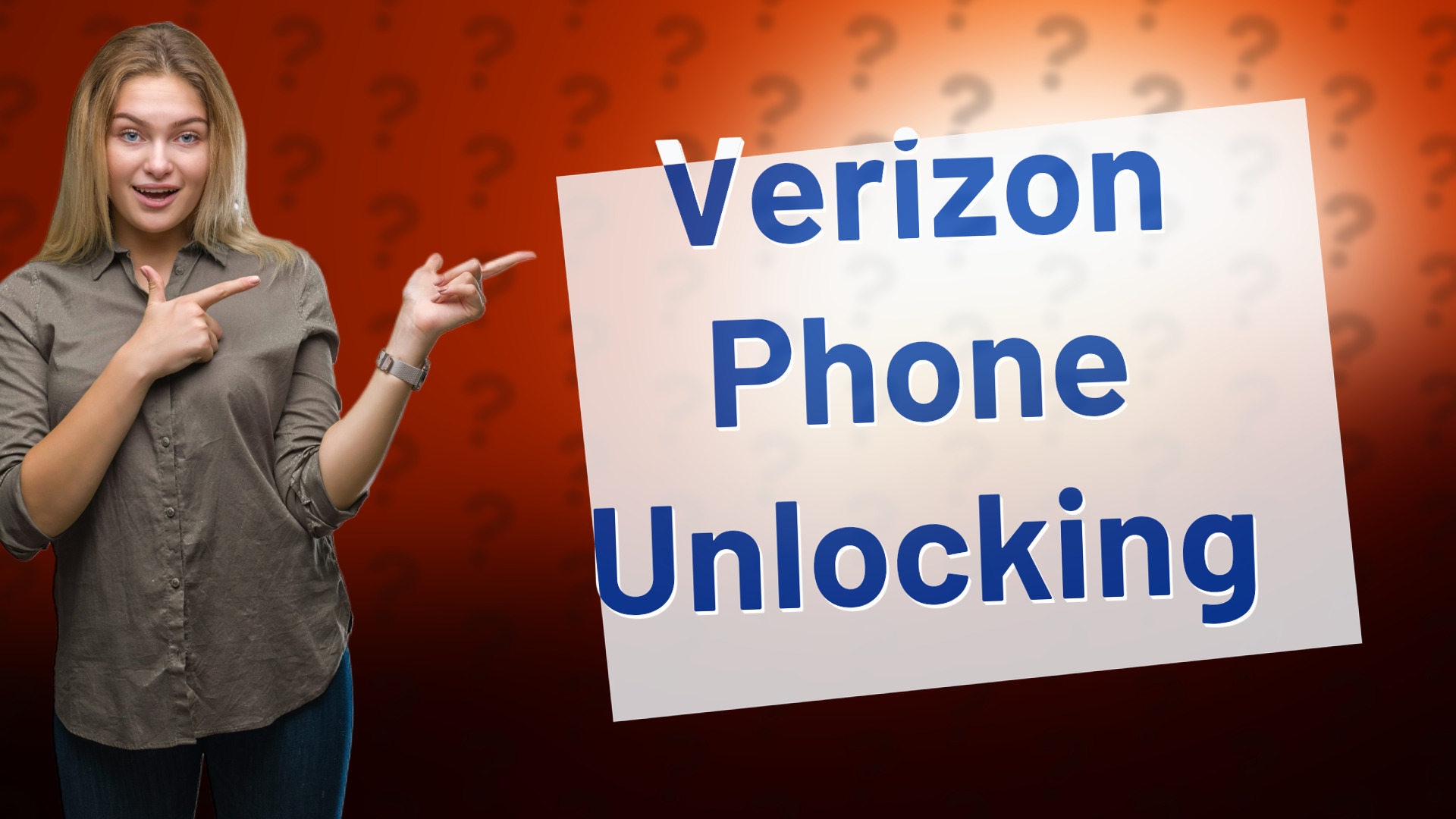 Verizon Phone Unlocking