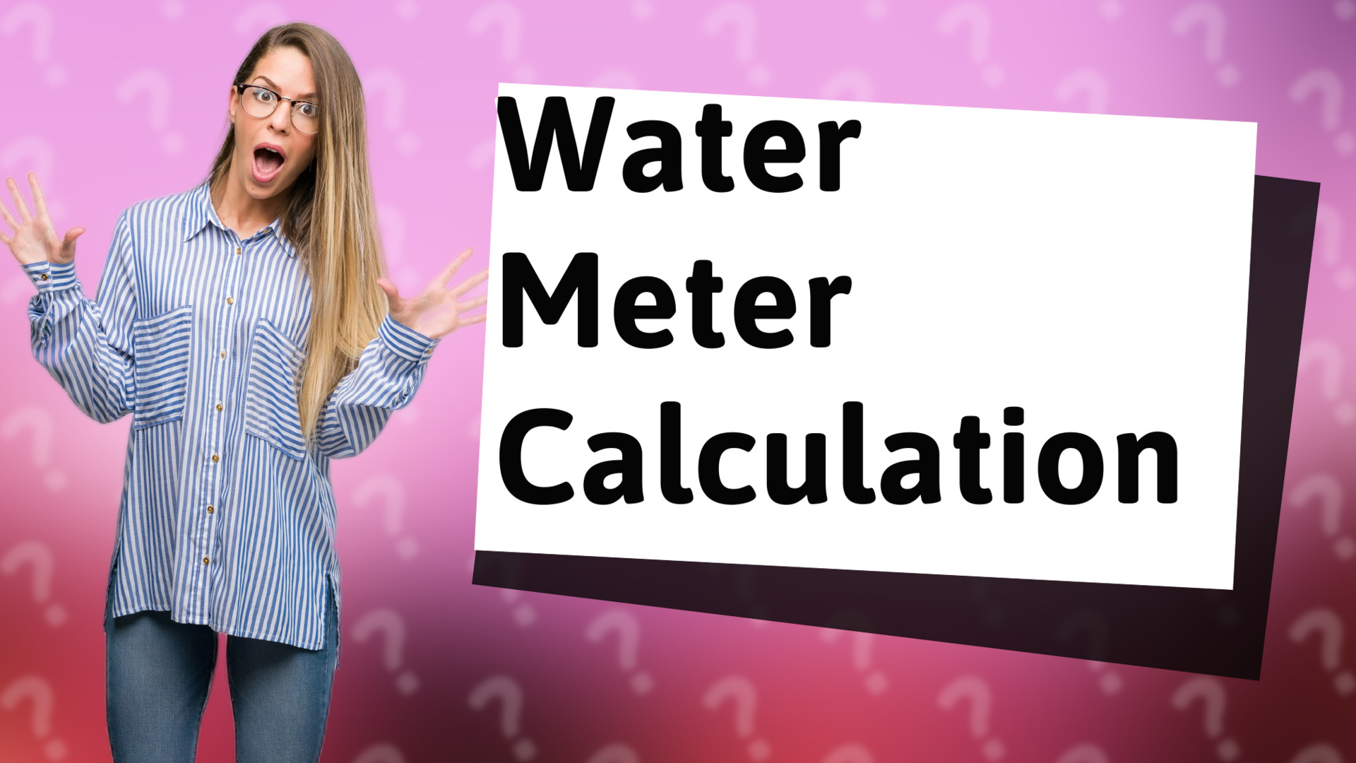 Water Meter Calculation