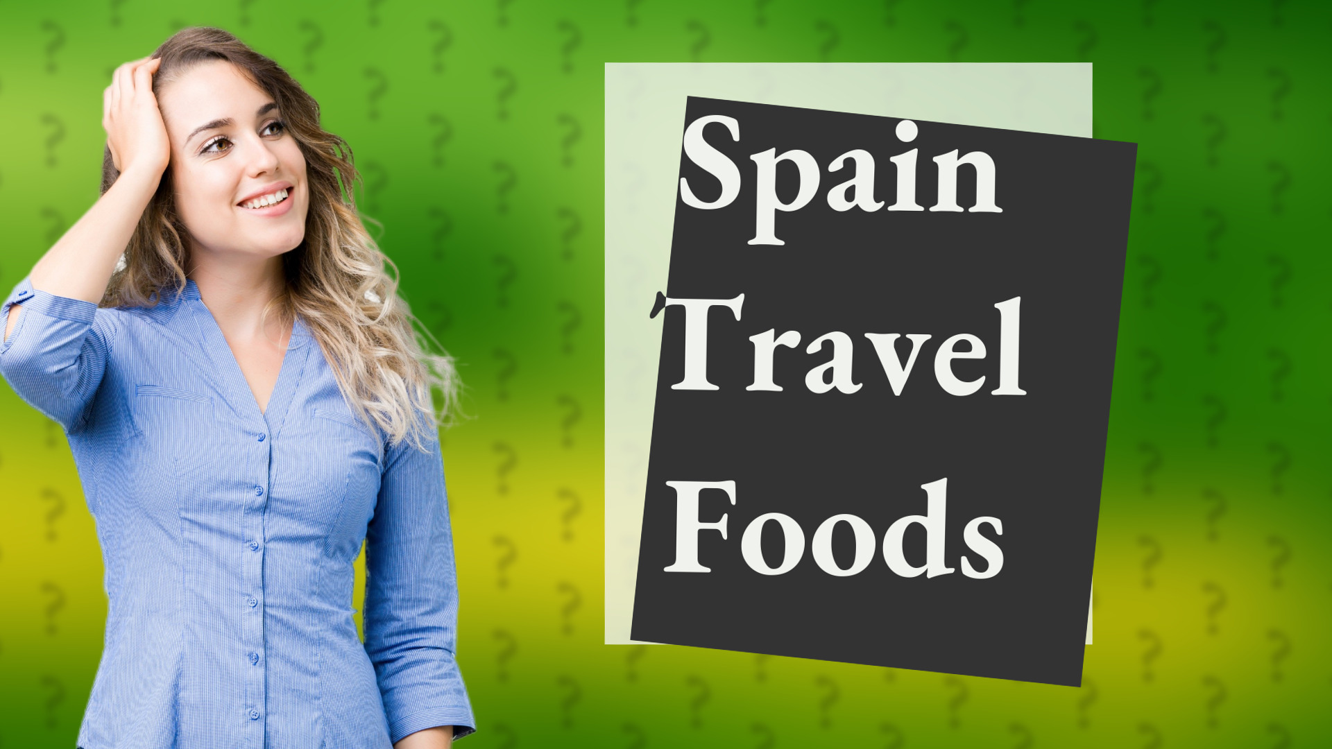 Spain Travel Foods